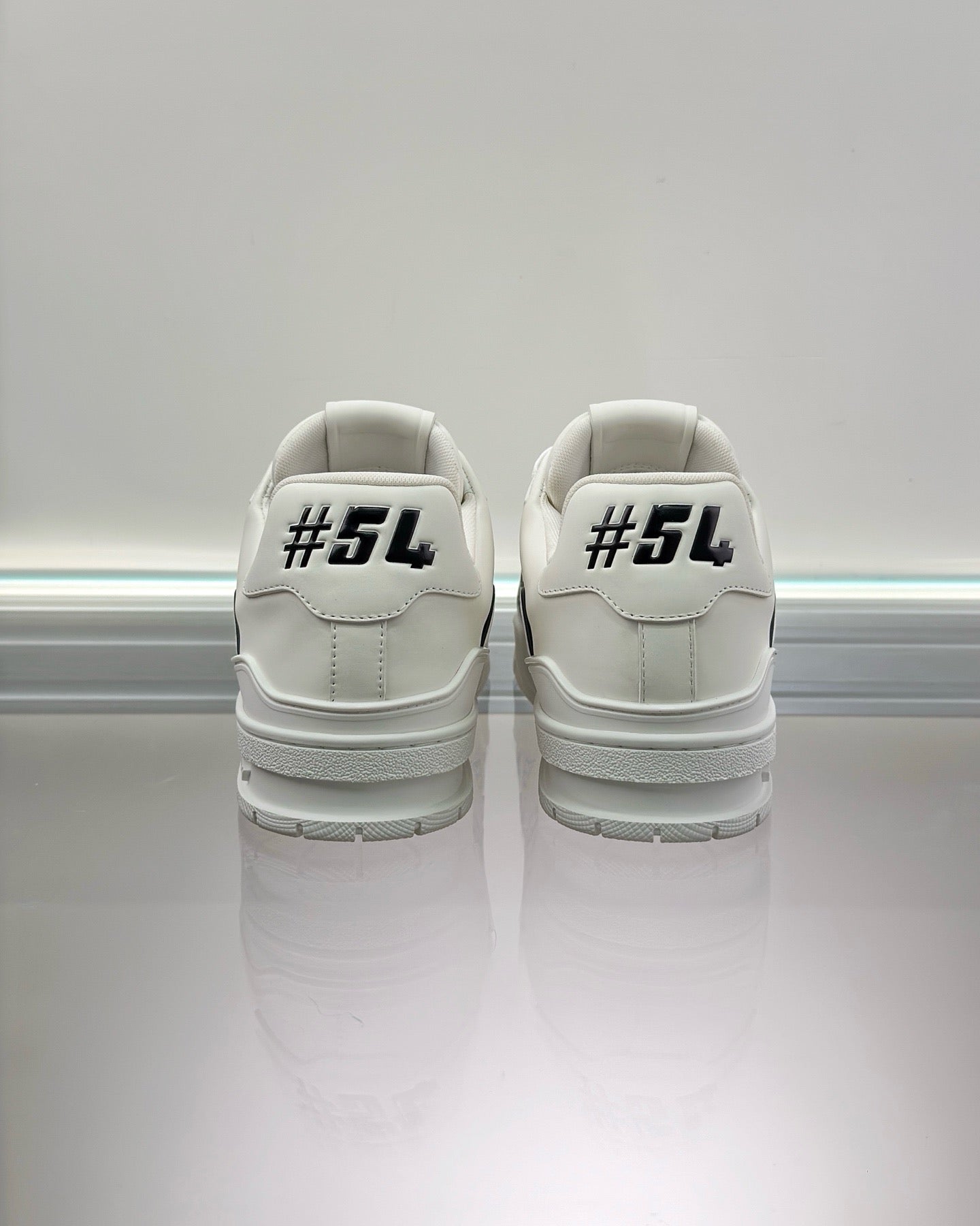White and Black Shoes
