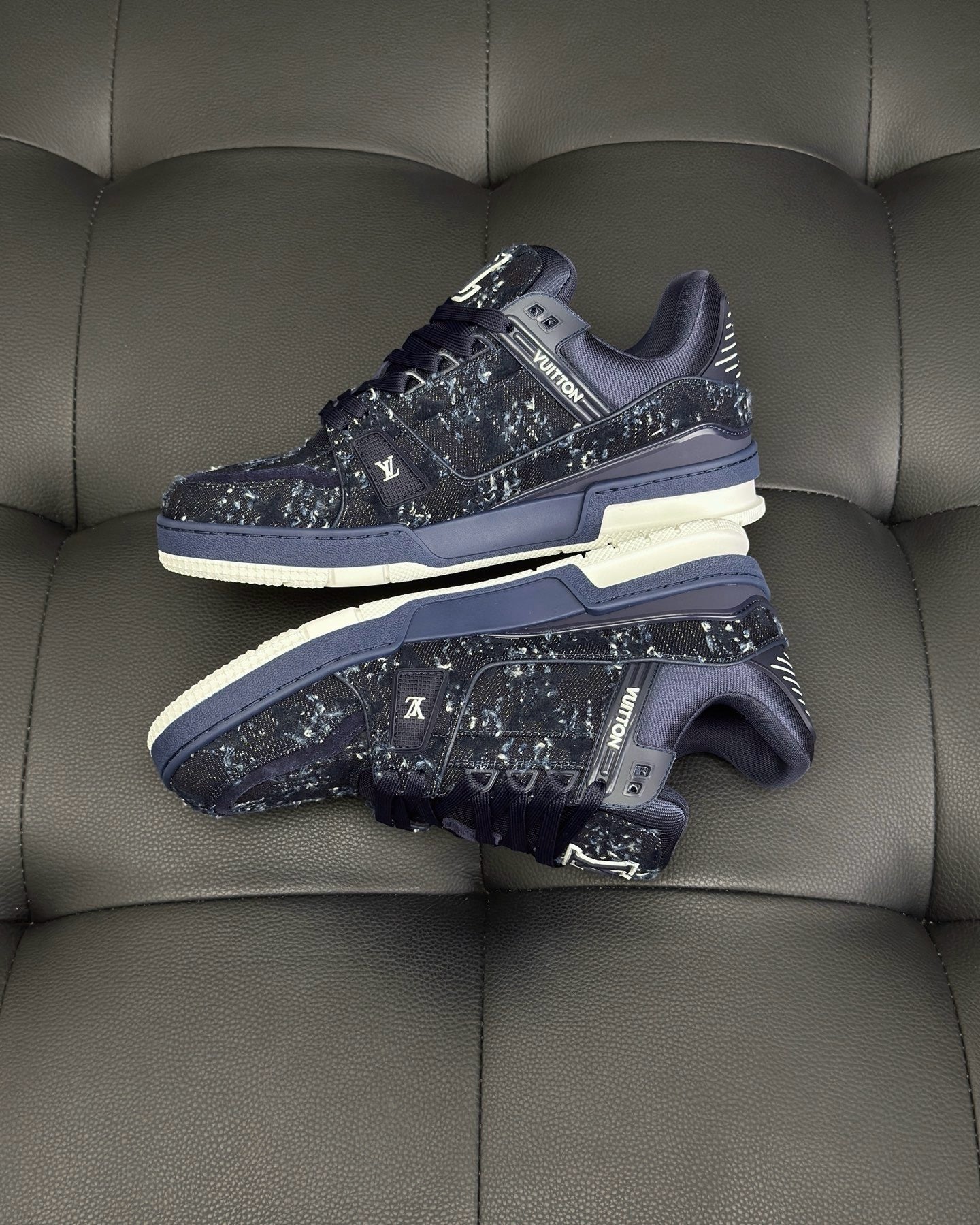Dark blue Shoes - FashionHype.xyz