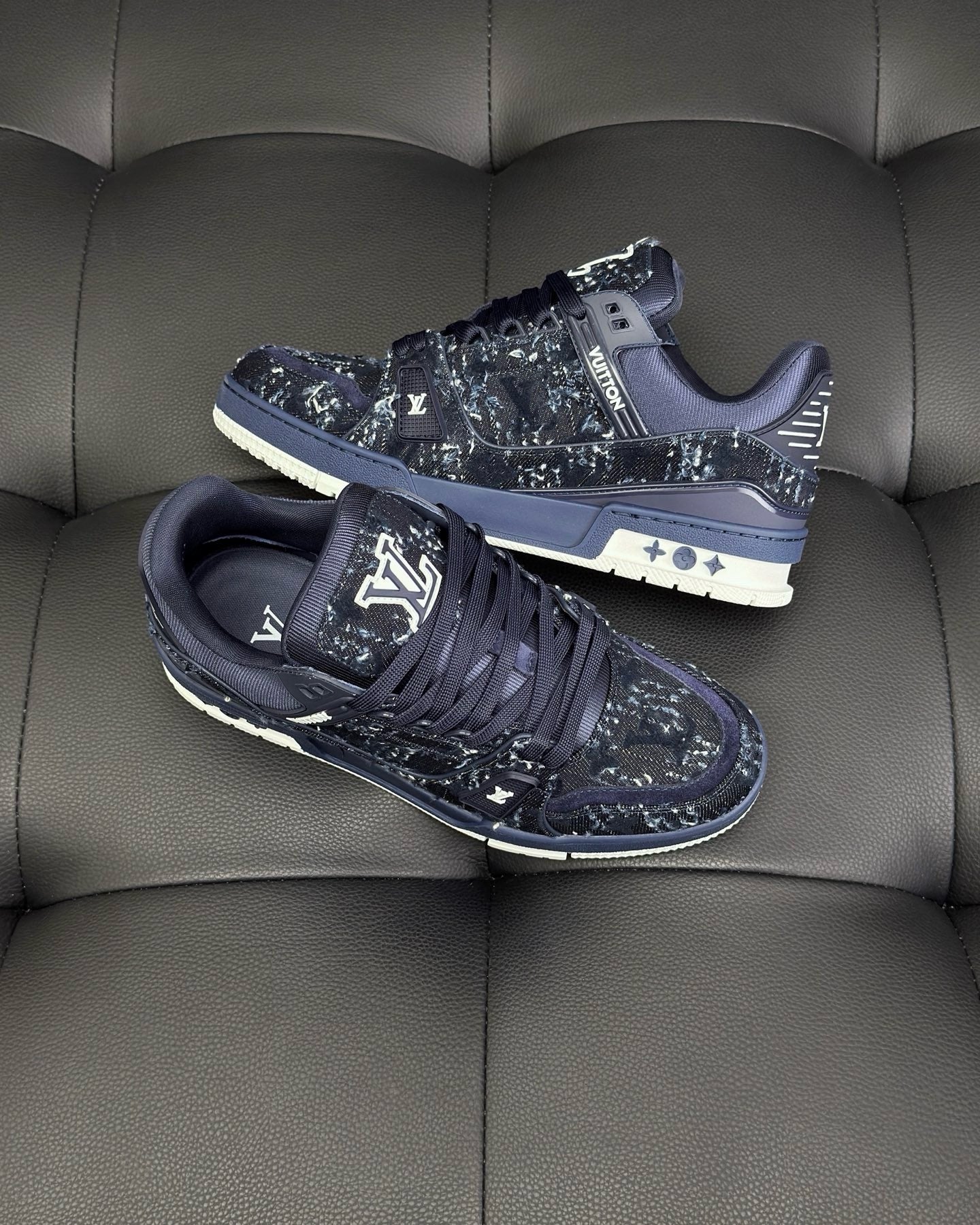 Dark blue Shoes - FashionHype.xyz