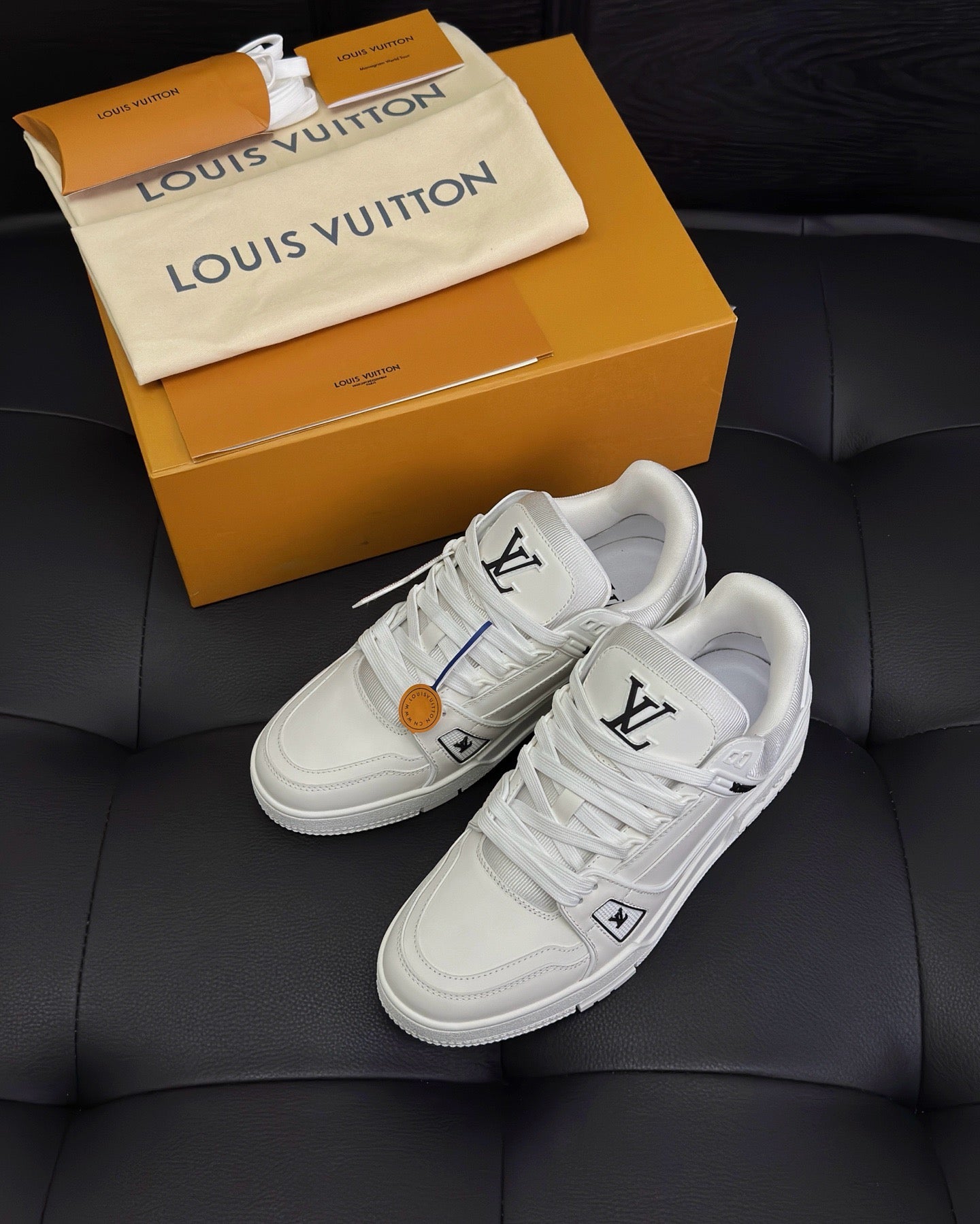 White and Black Shoes - FashionHype.xyz