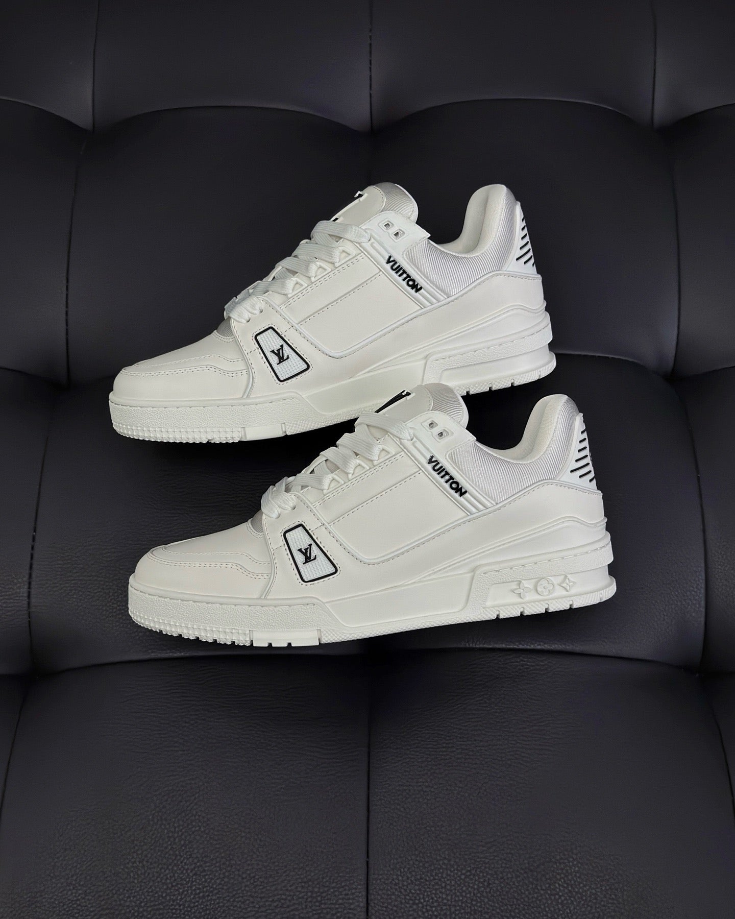 White and Black Shoes - FashionHype.xyz