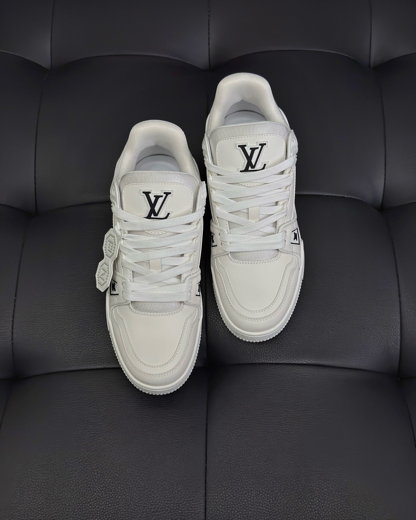 White and Black Shoes - FashionHype.xyz