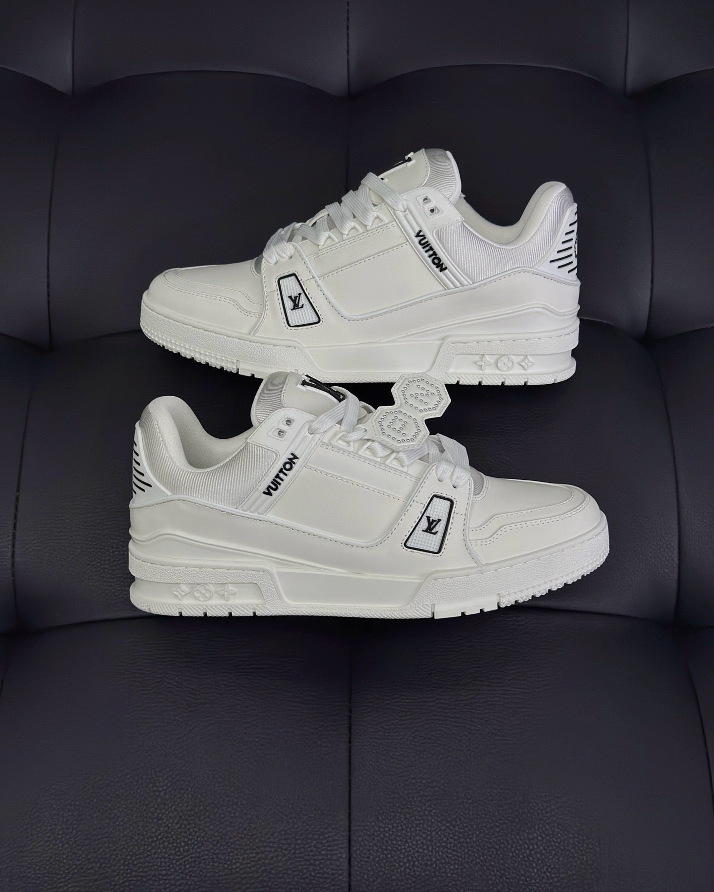 White and Black Shoes - FashionHype.xyz