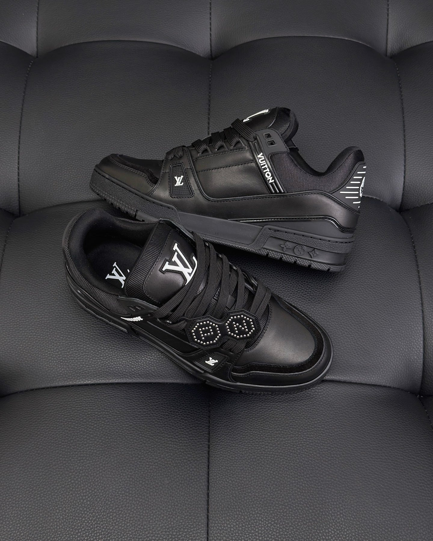 White and Black Shoes - FashionHype.xyz