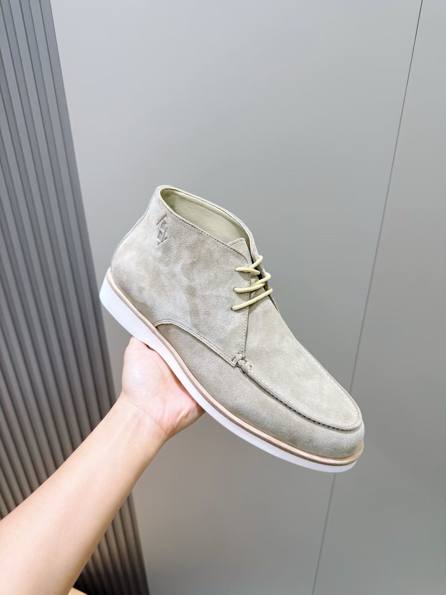 Grey, Dark blue and Black Shoes - FashionHype.xyz