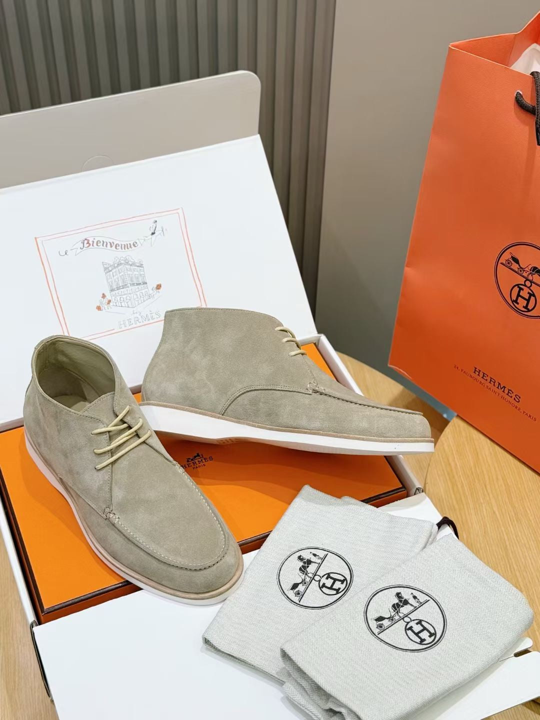 Grey, Dark blue and Black Shoes - FashionHype.xyz