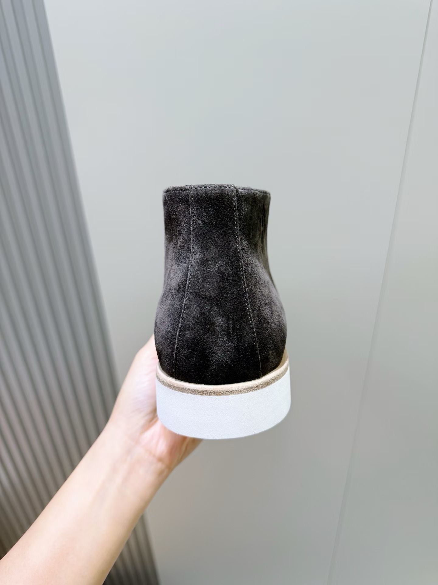 Brown and Blue Shoes - FashionHype.xyz