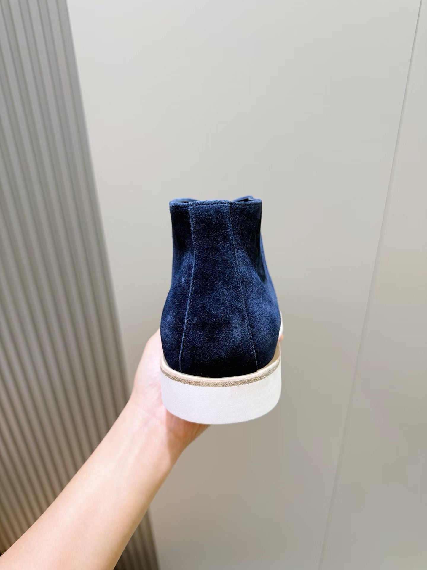 Brown and Blue Shoes - FashionHype.xyz