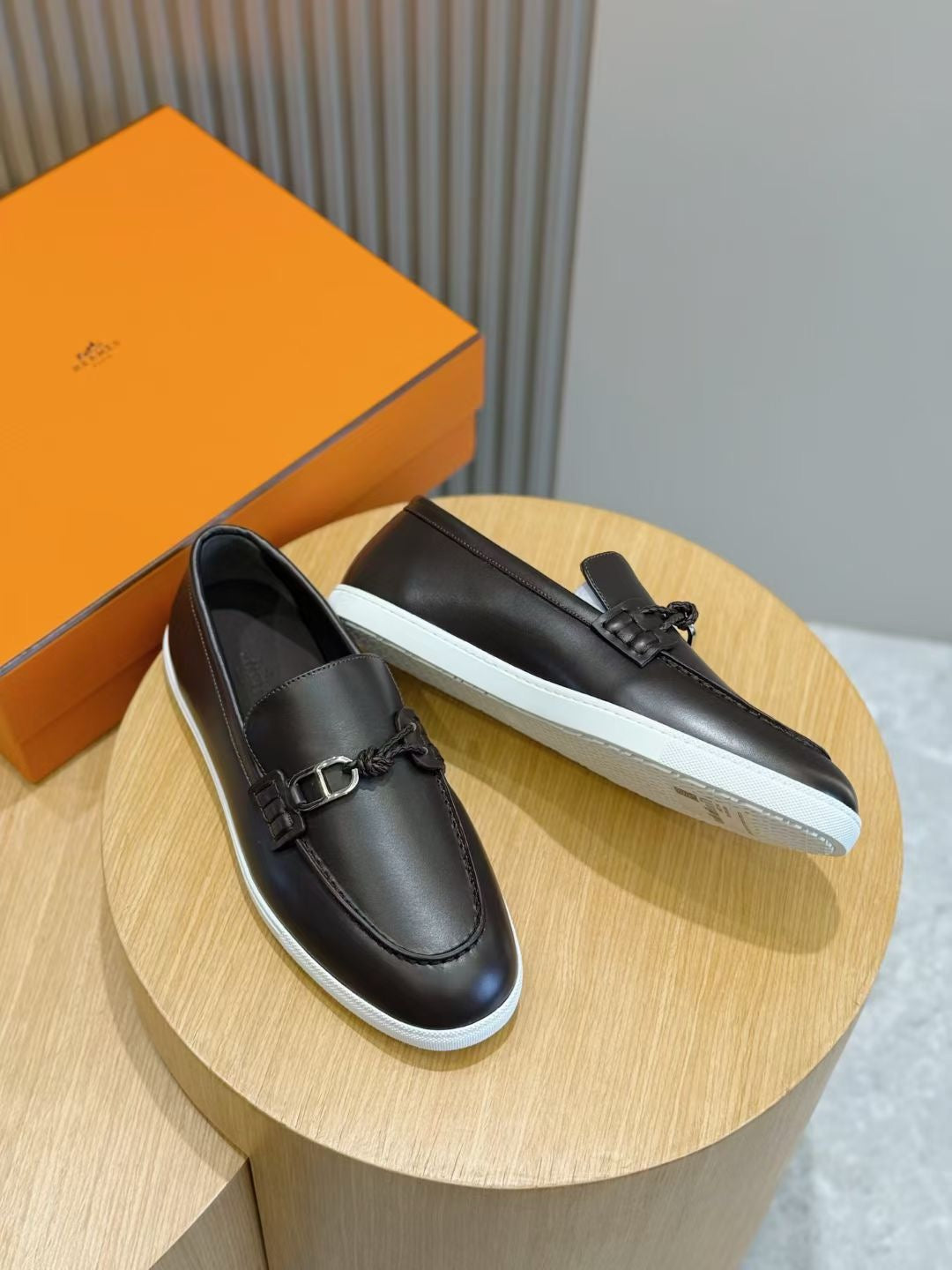 Dark brown, Brown and Black Shoes