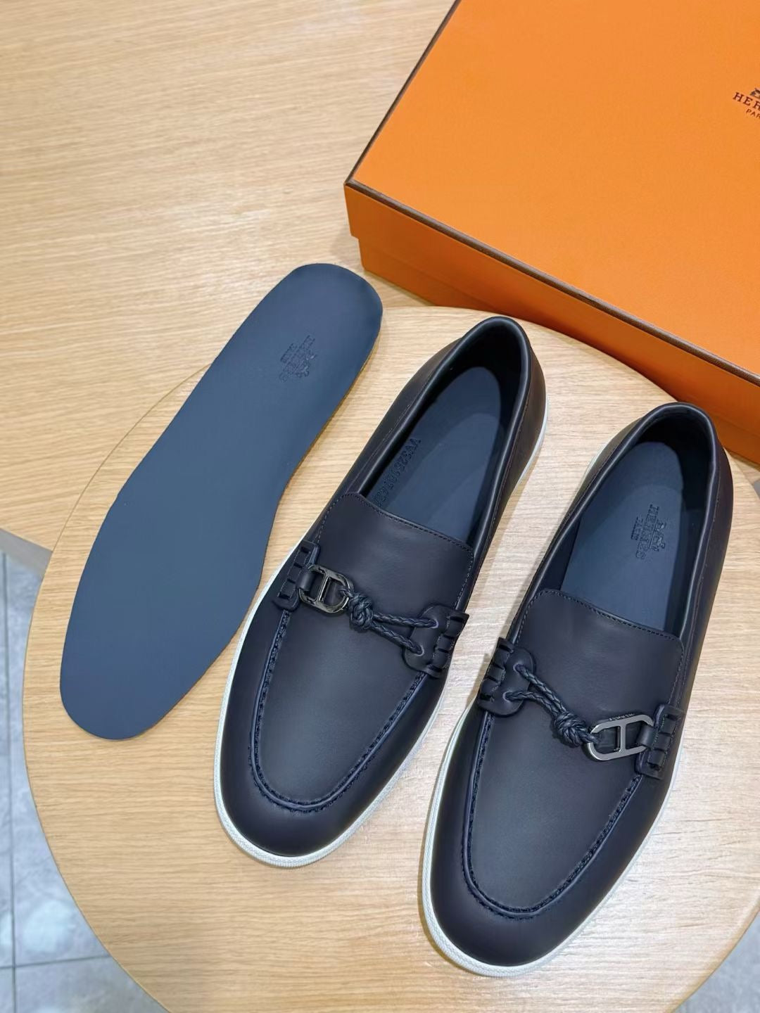 Dark brown, Brown and Black Shoes