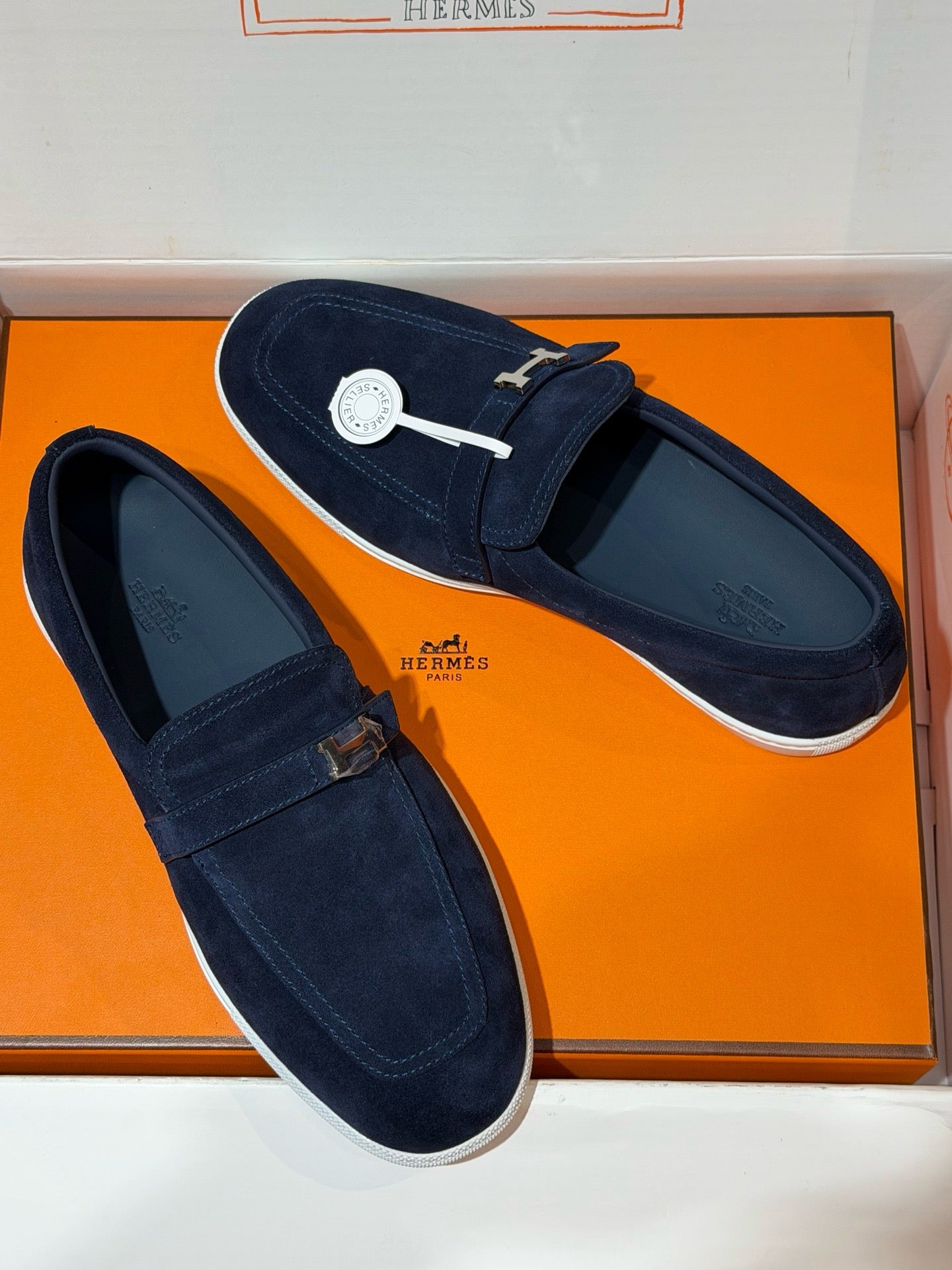 Blue, Brown and Black Shoes - FashionHype.xyz