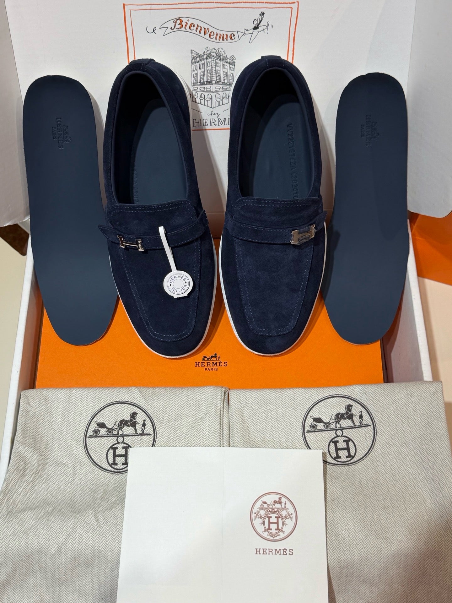 Blue, Brown and Black Shoes - FashionHype.xyz