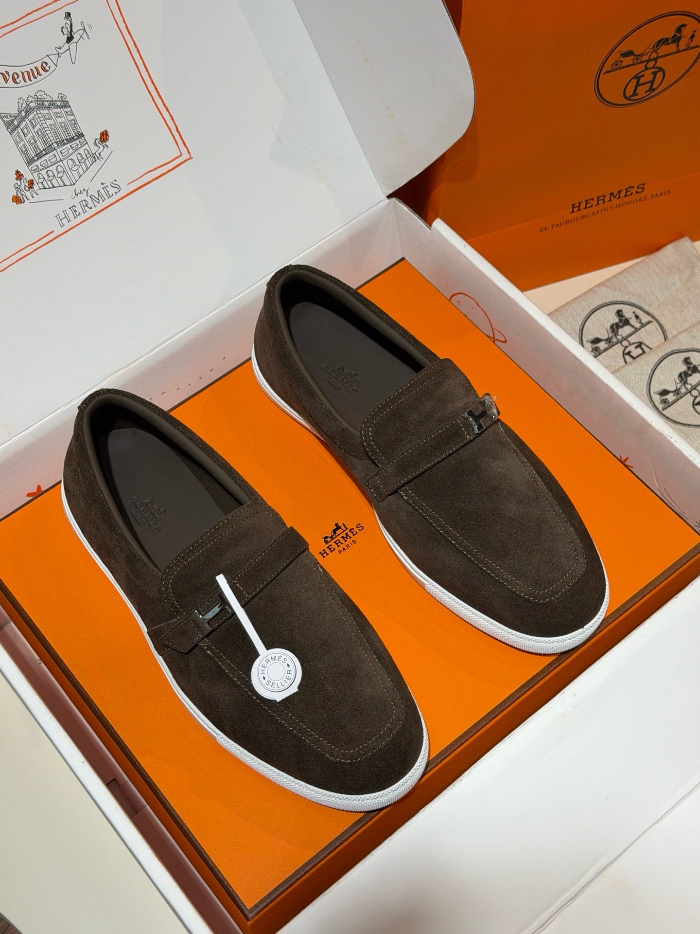 Blue, Brown and Black Shoes - FashionHype.xyz
