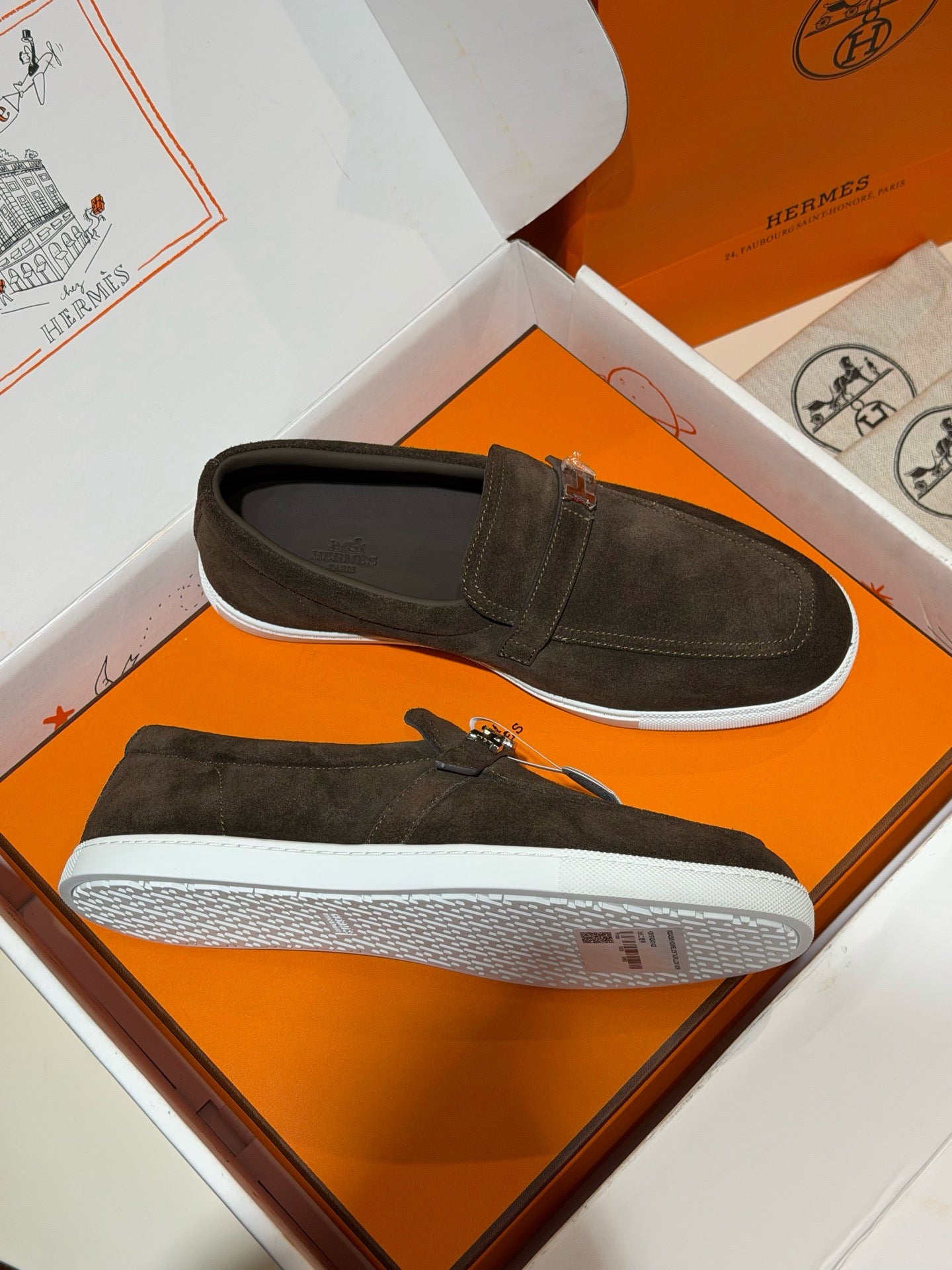 Blue, Brown and Black Shoes - FashionHype.xyz