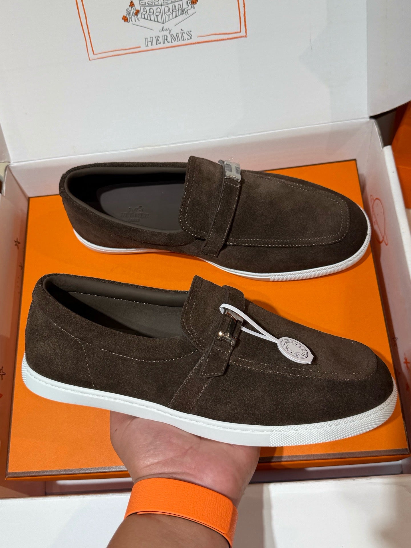 Blue, Brown and Black Shoes - FashionHype.xyz