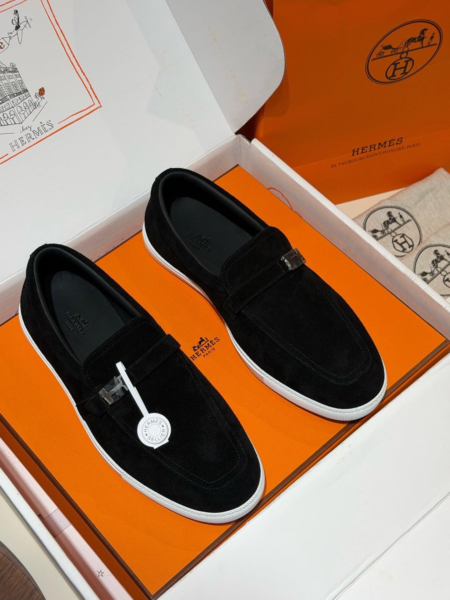 Blue, Brown and Black Shoes - FashionHype.xyz