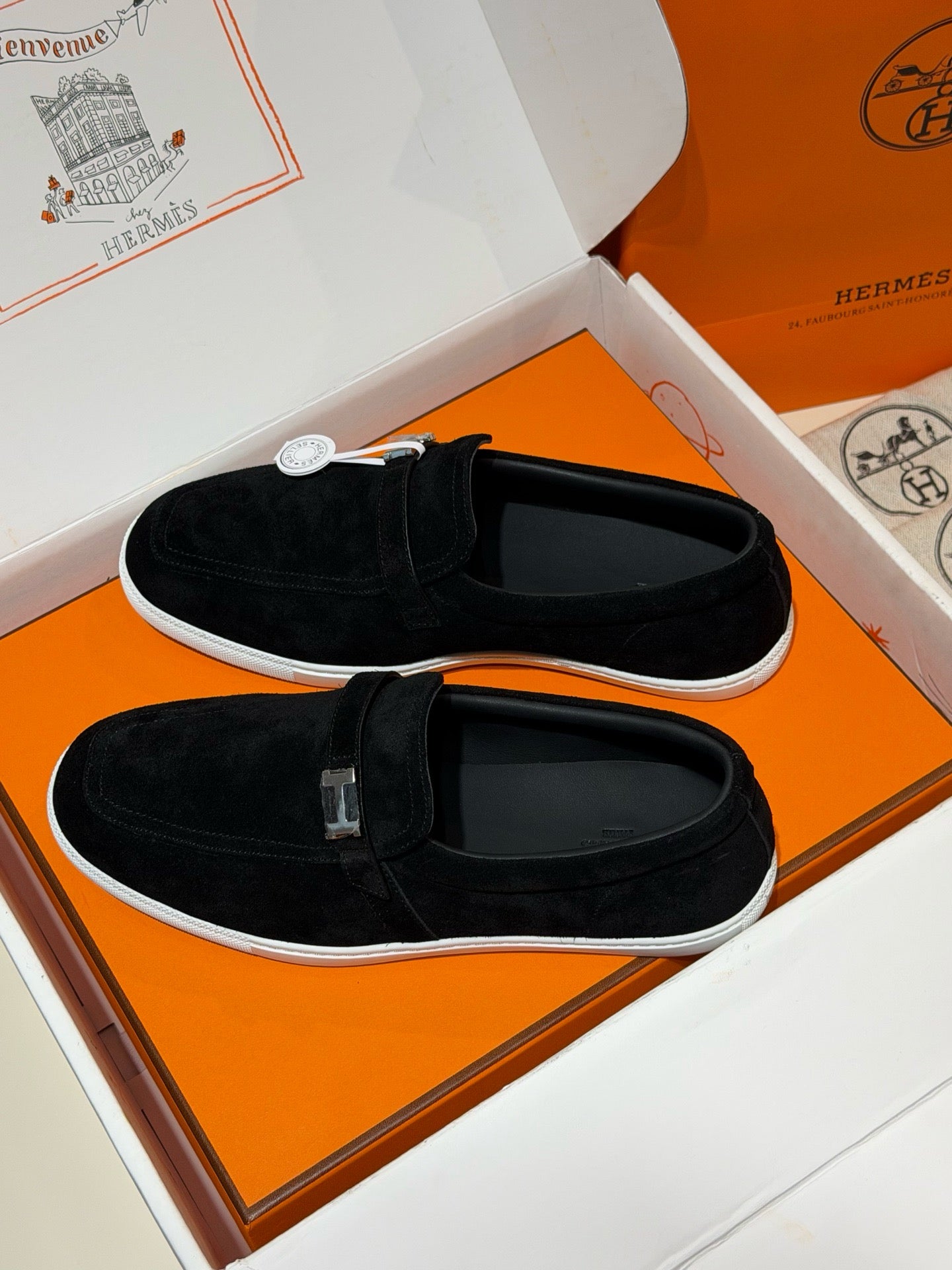 Blue, Brown and Black Shoes - FashionHype.xyz