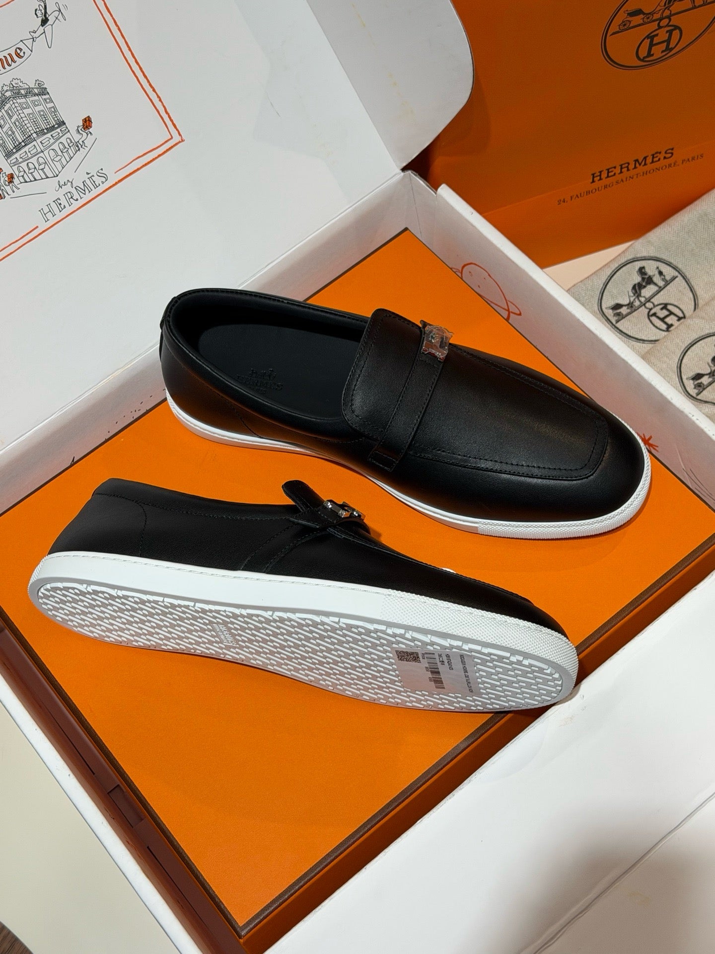 Black and Dark brown Shoes - FashionHype.xyz