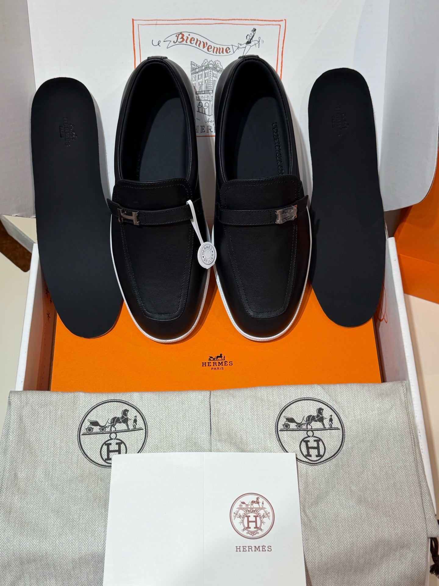 Black and Dark brown Shoes - FashionHype.xyz