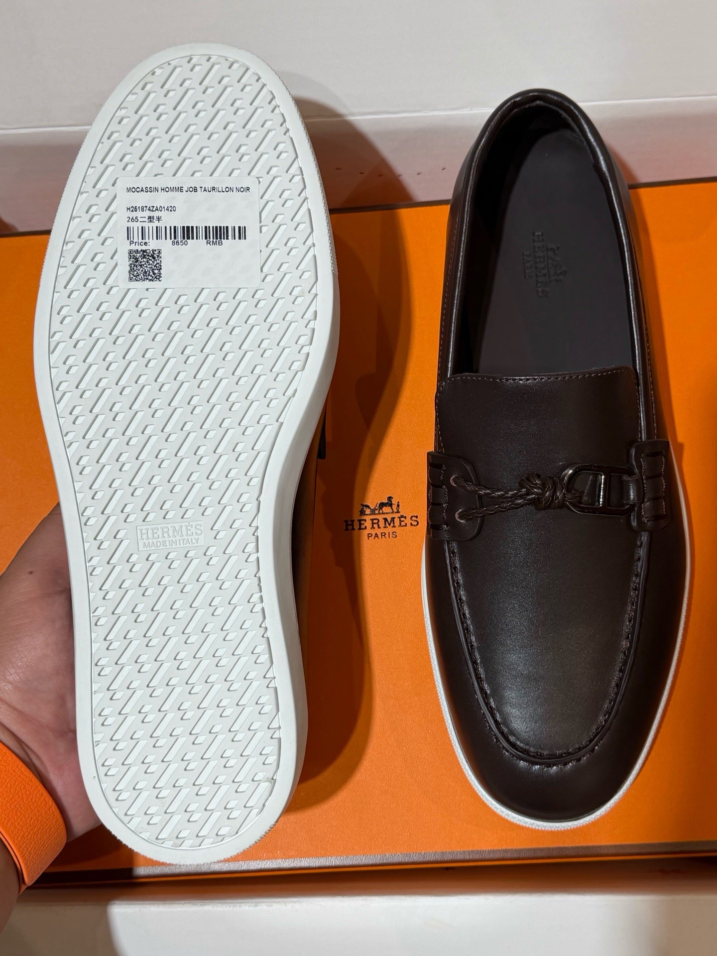Black and Dark brown Shoes - FashionHype.xyz