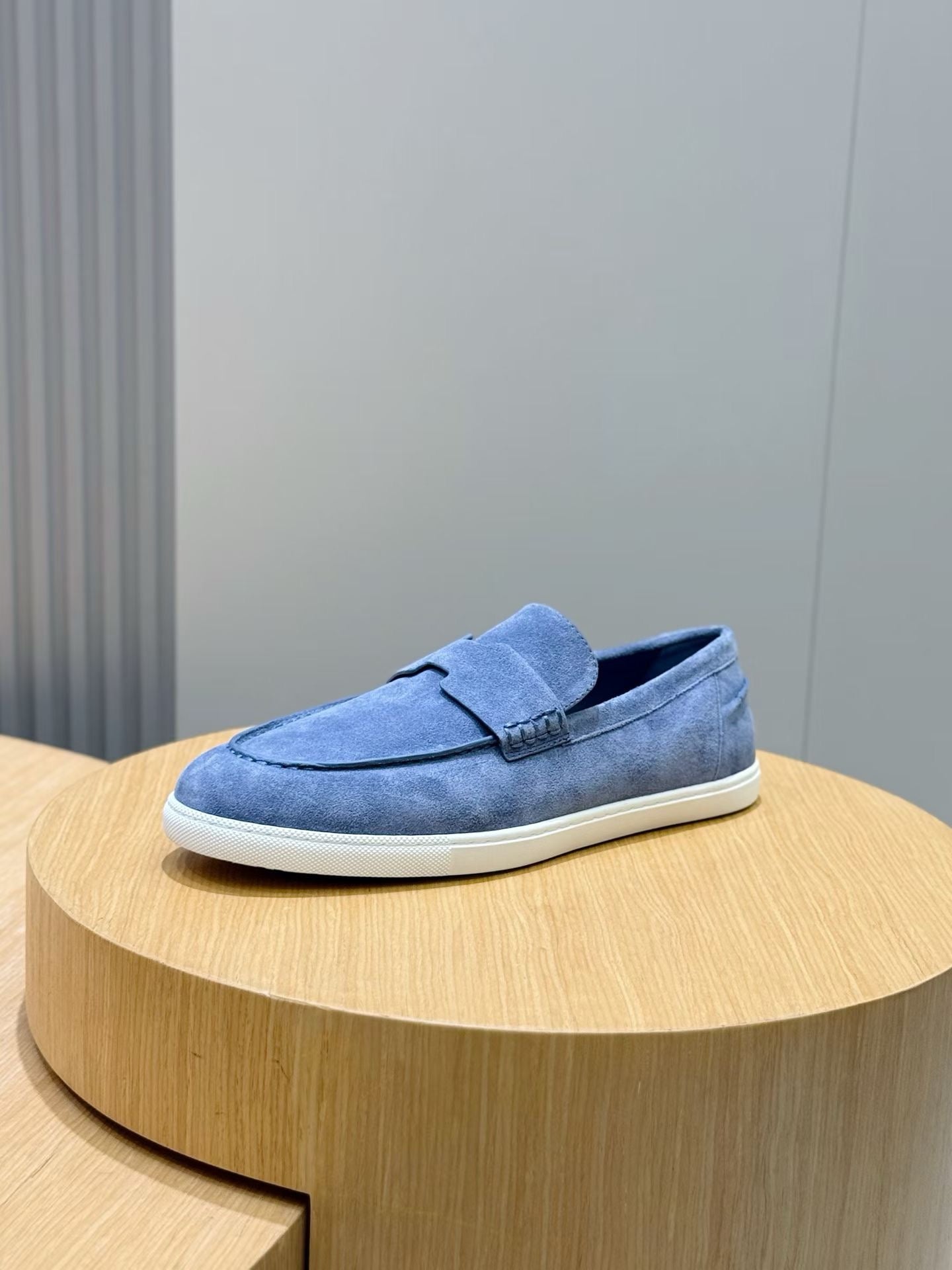Steel Blue, Black, Navy, Dark Brown and Grey Shoes - FashionHype.xyz