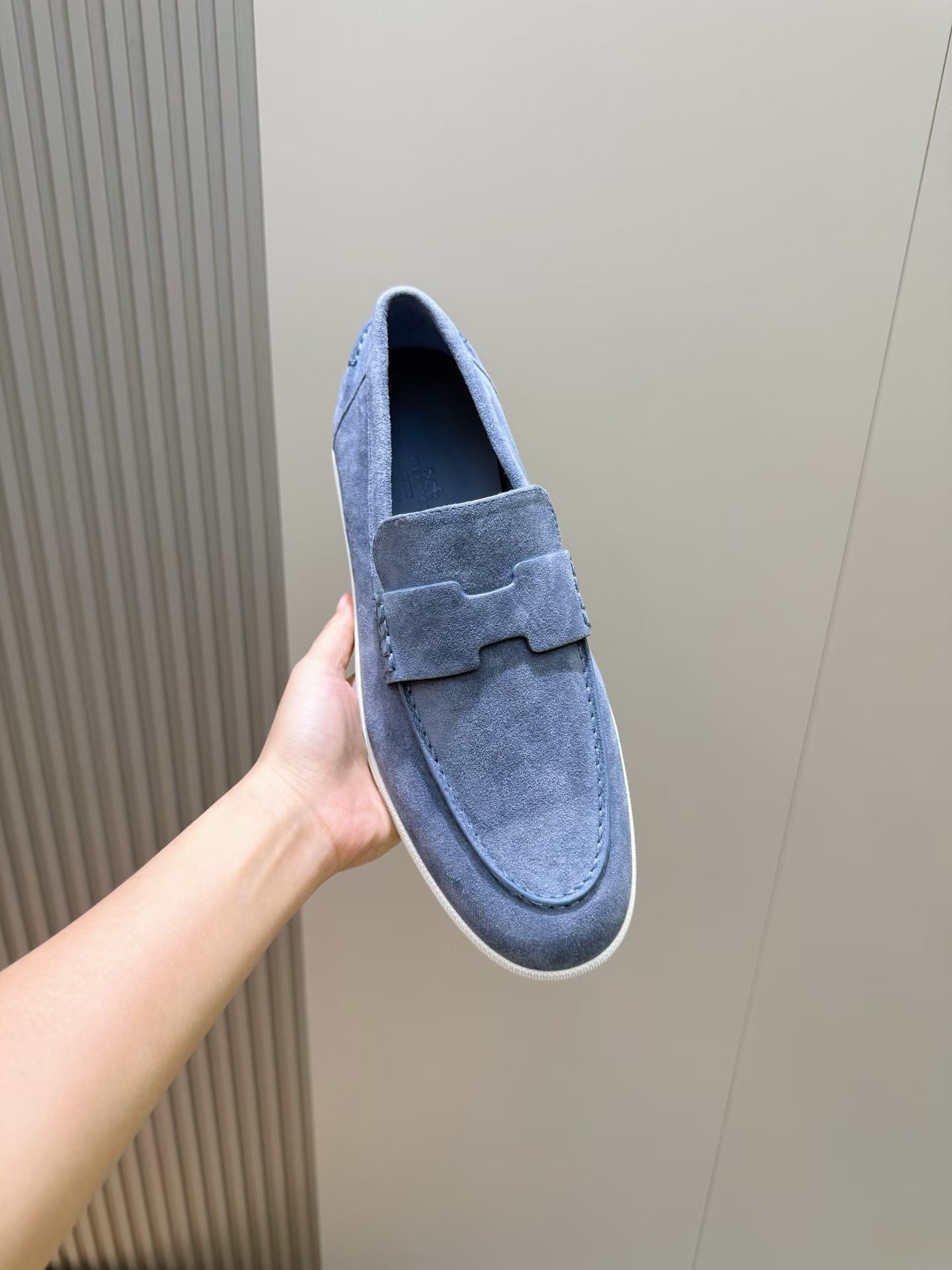 Steel Blue, Black, Navy, Dark Brown and Grey Shoes - FashionHype.xyz