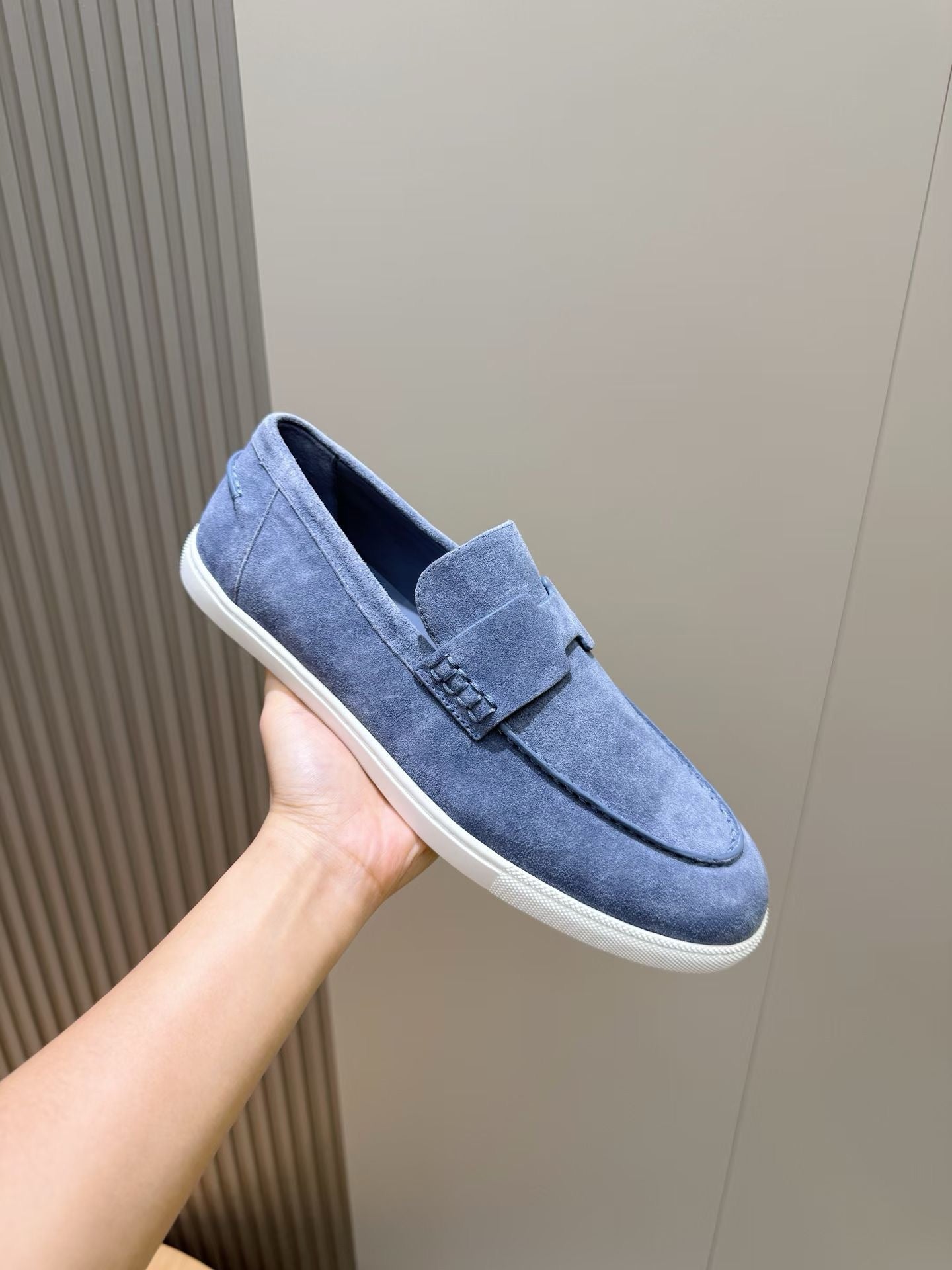 Steel Blue, Black, Navy, Dark Brown and Grey Shoes - FashionHype.xyz