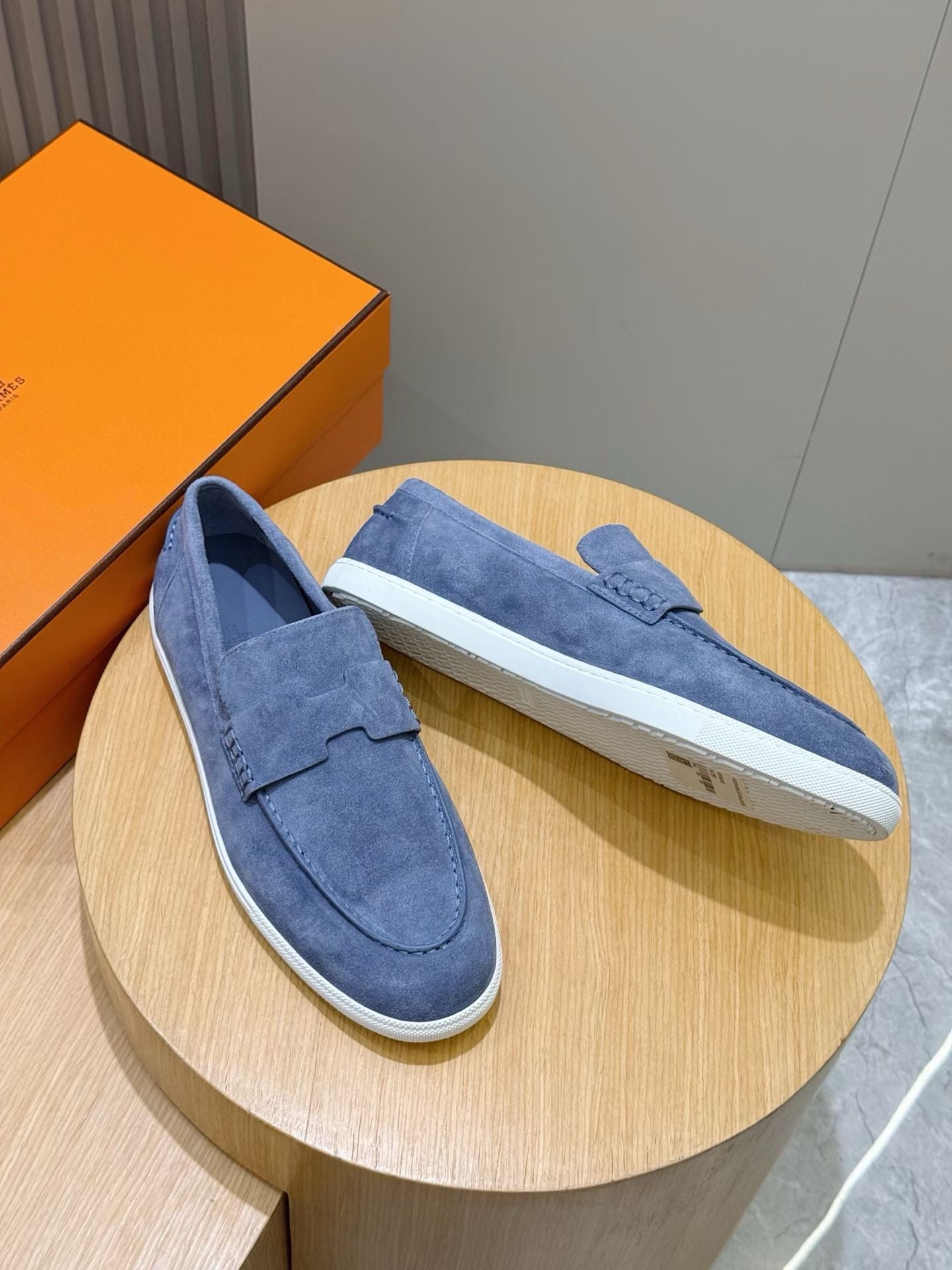 Steel Blue, Black, Navy, Dark Brown and Grey Shoes - FashionHype.xyz