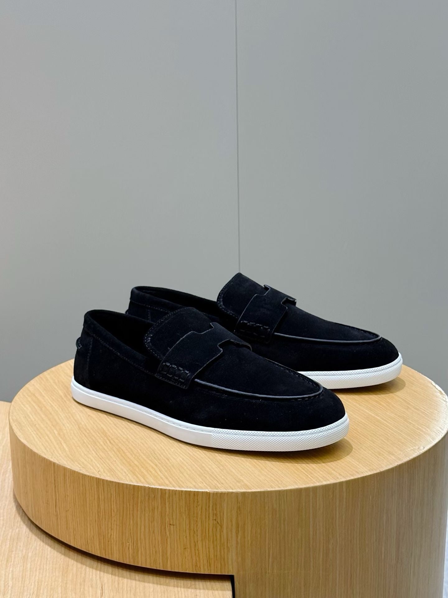 Steel Blue, Black, Navy, Dark Brown and Grey Shoes