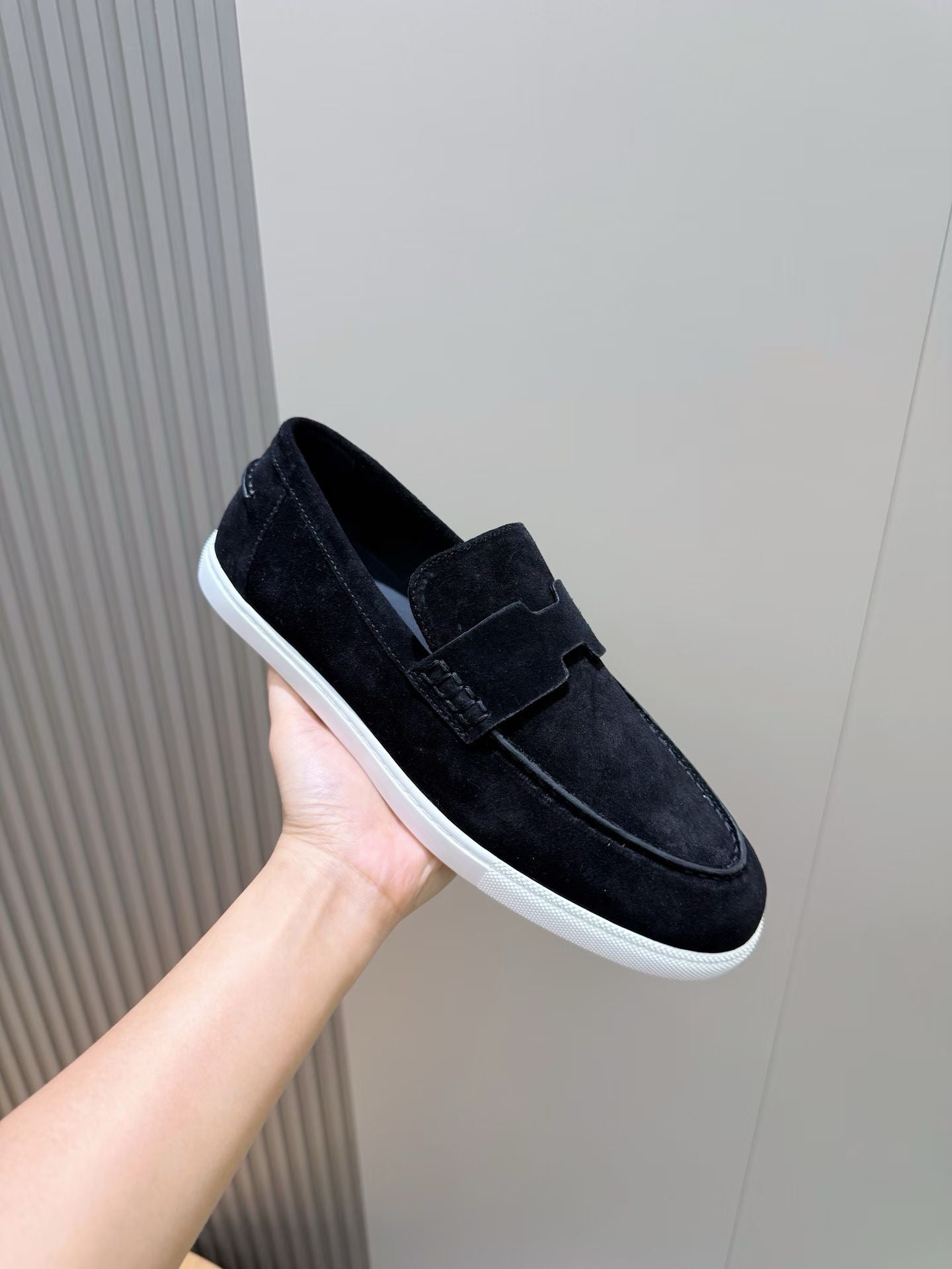 Steel Blue, Black, Navy, Dark Brown and Grey Shoes - FashionHype.xyz