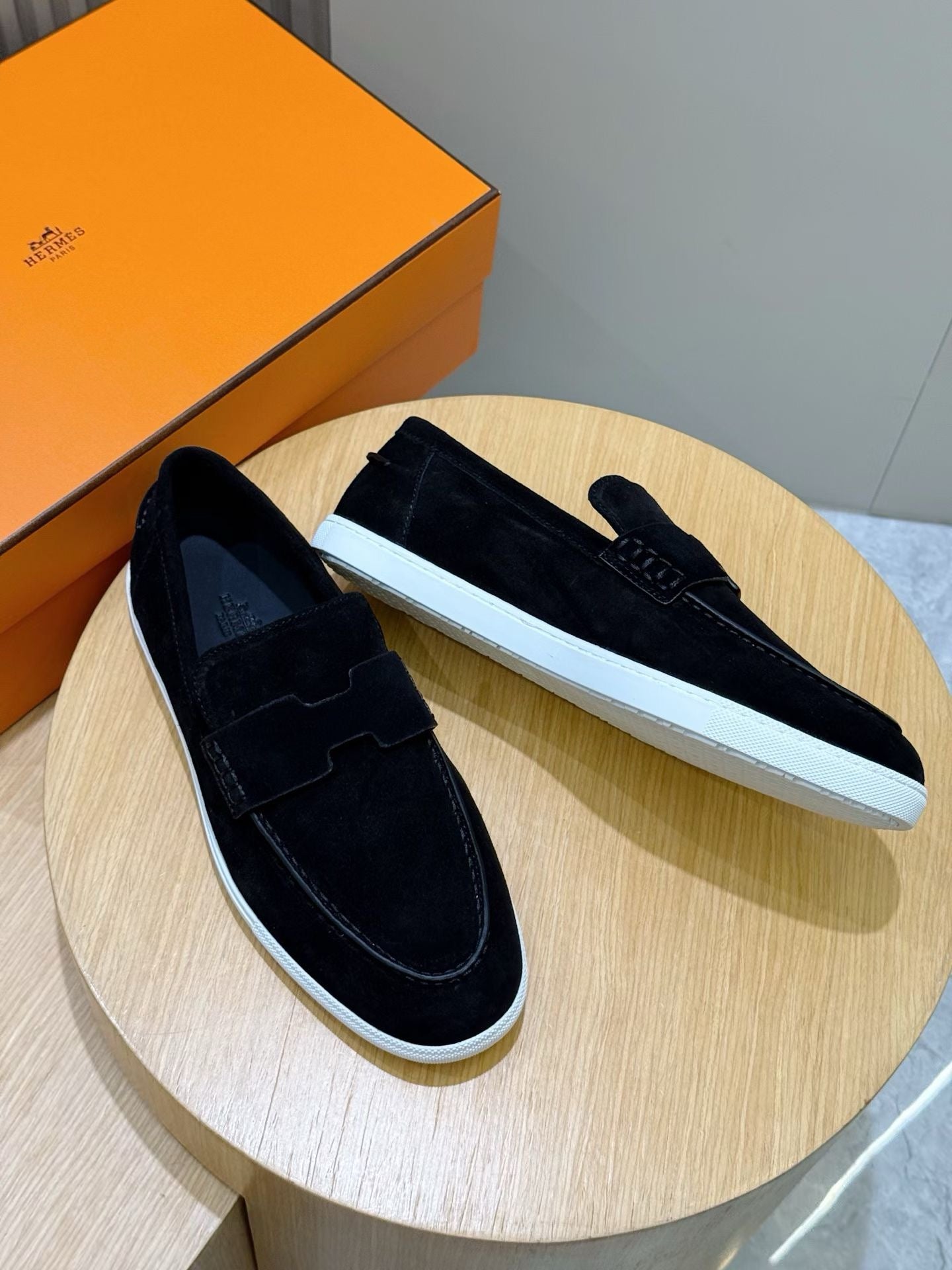 Steel Blue, Black, Navy, Dark Brown and Grey Shoes - FashionHype.xyz