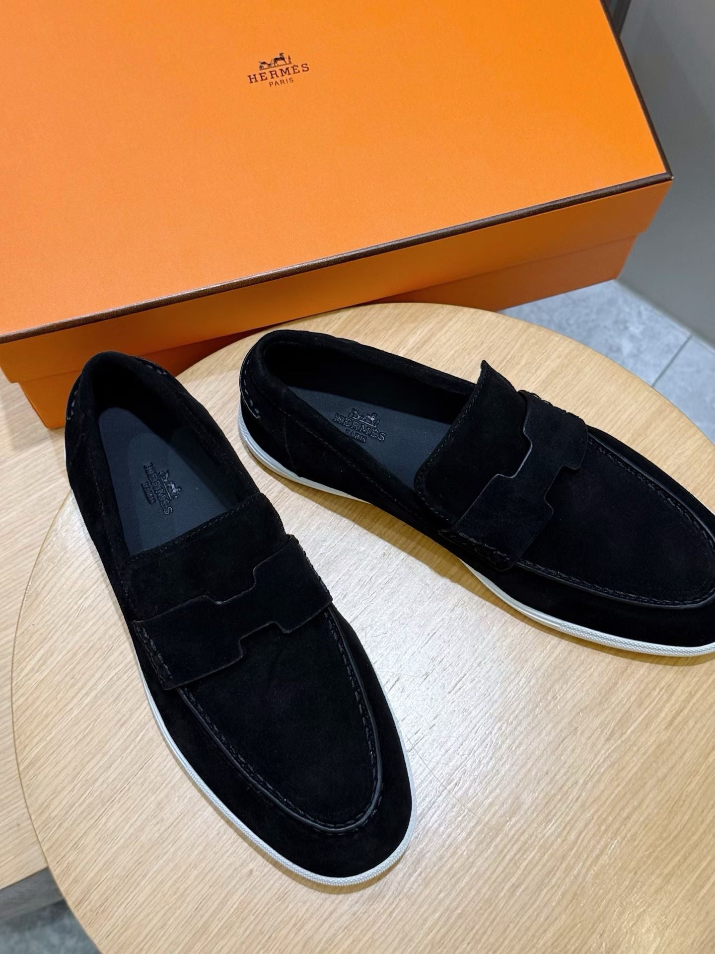 Steel Blue, Black, Navy, Dark Brown and Grey Shoes - FashionHype.xyz
