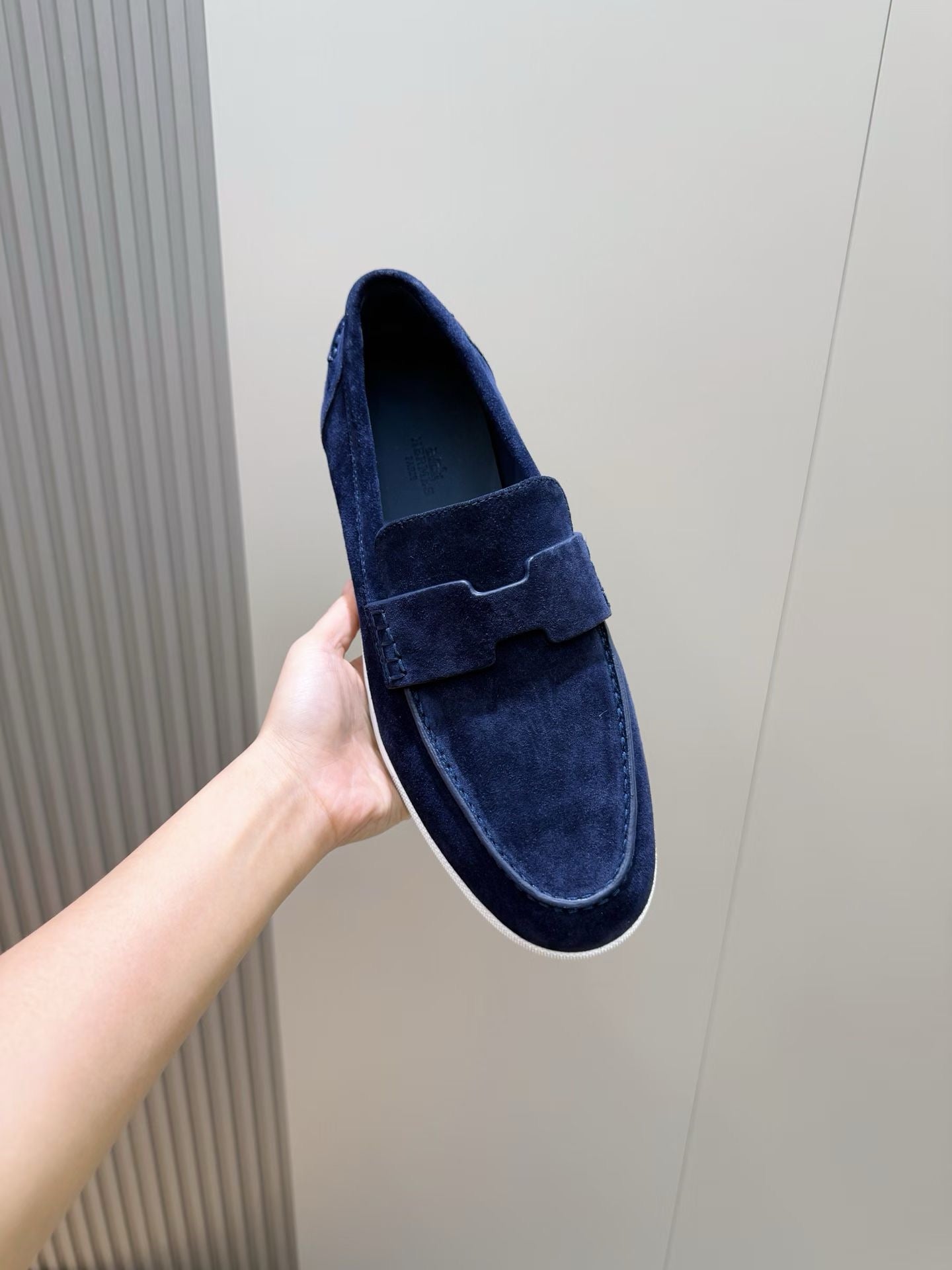 Steel Blue, Black, Navy, Dark Brown and Grey Shoes - FashionHype.xyz