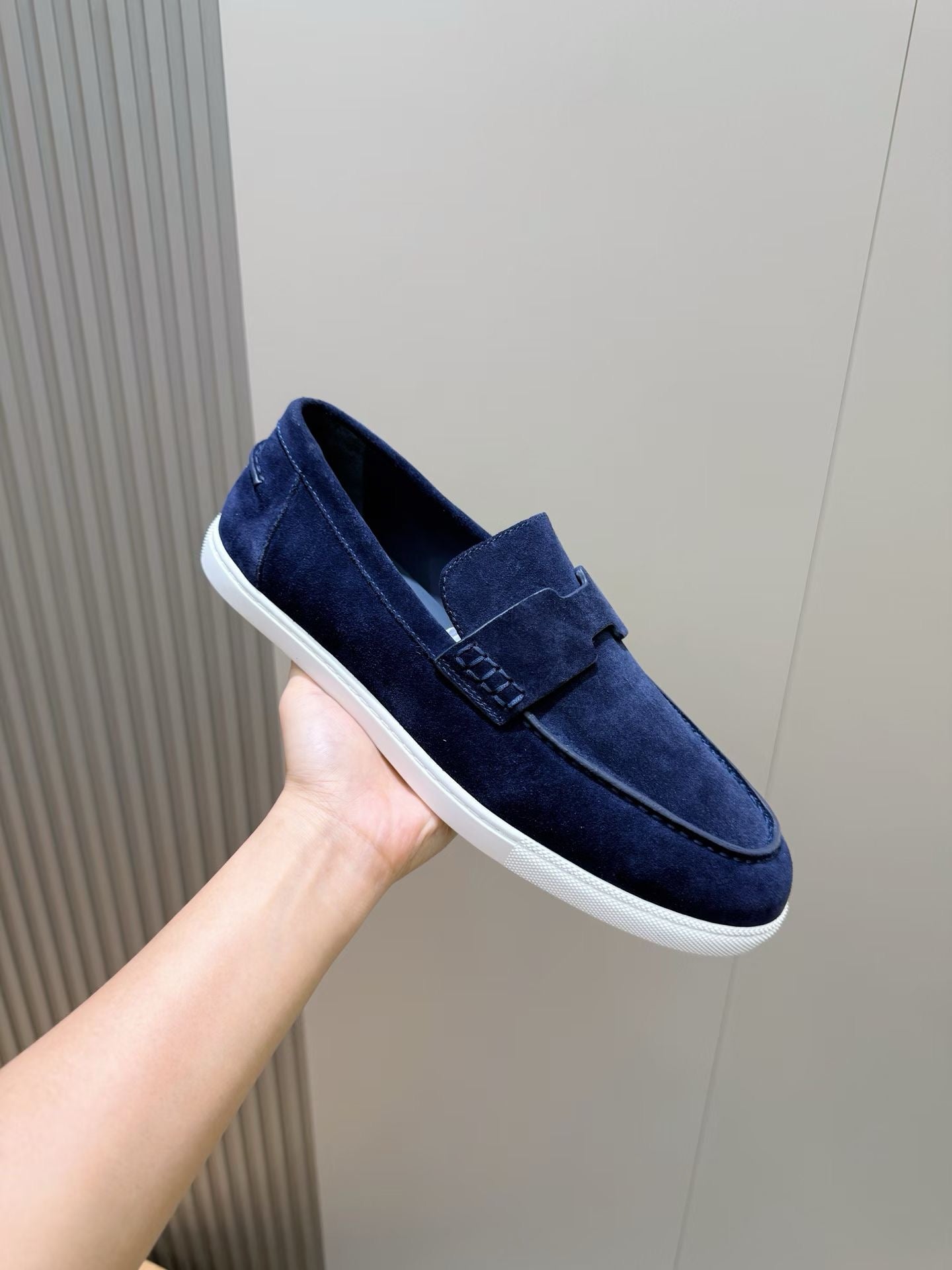 Steel Blue, Black, Navy, Dark Brown and Grey Shoes - FashionHype.xyz