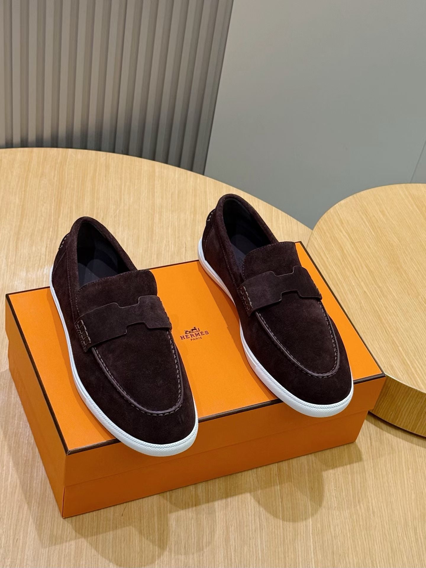 Steel Blue, Black, Navy, Dark Brown and Grey Shoes - FashionHype.xyz