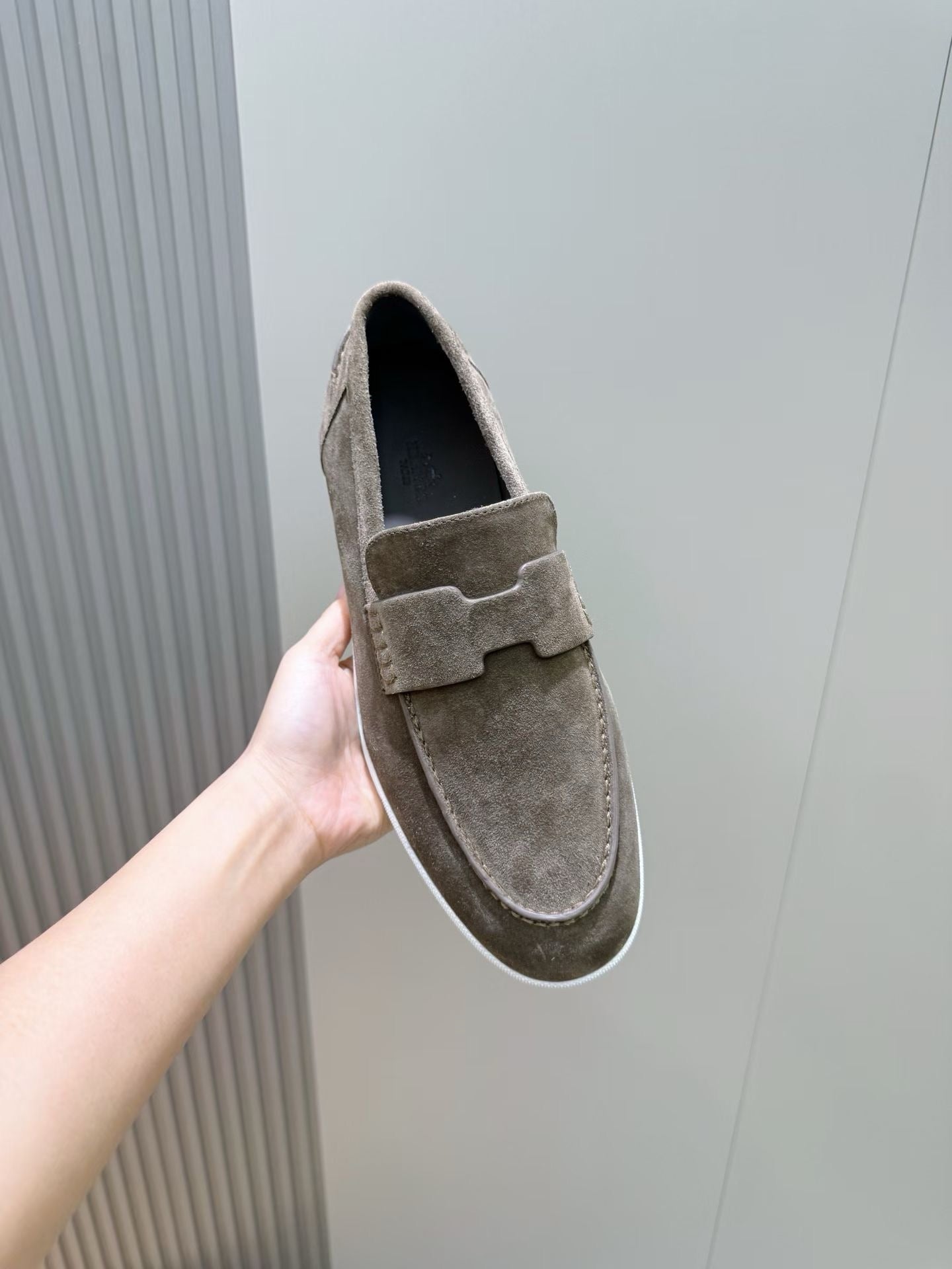 Steel Blue, Black, Navy, Dark Brown and Grey Shoes