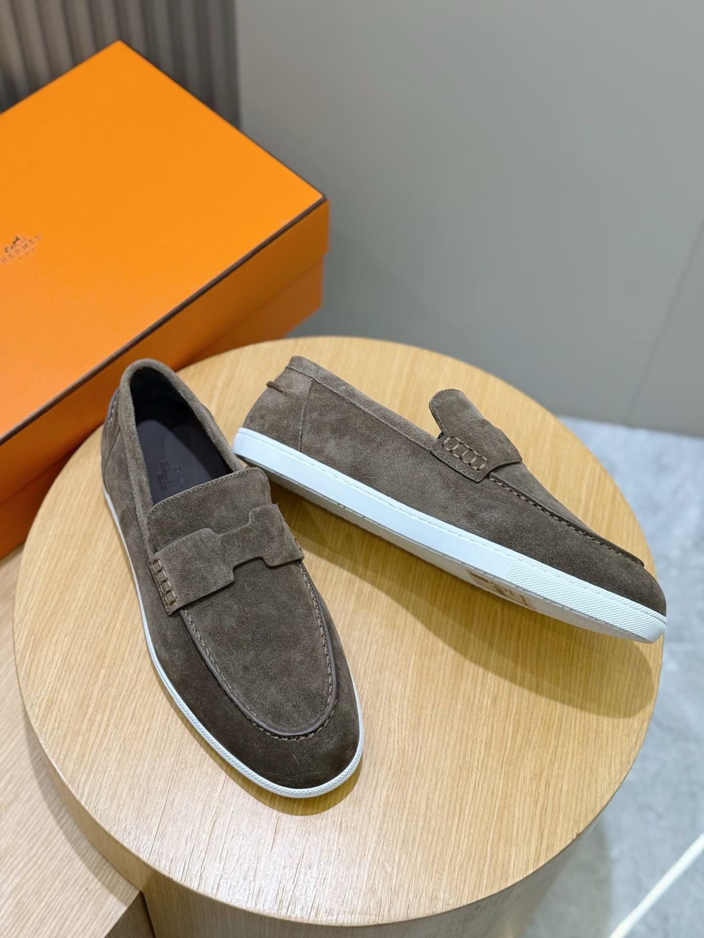 Steel Blue, Black, Navy, Dark Brown and Grey Shoes - FashionHype.xyz