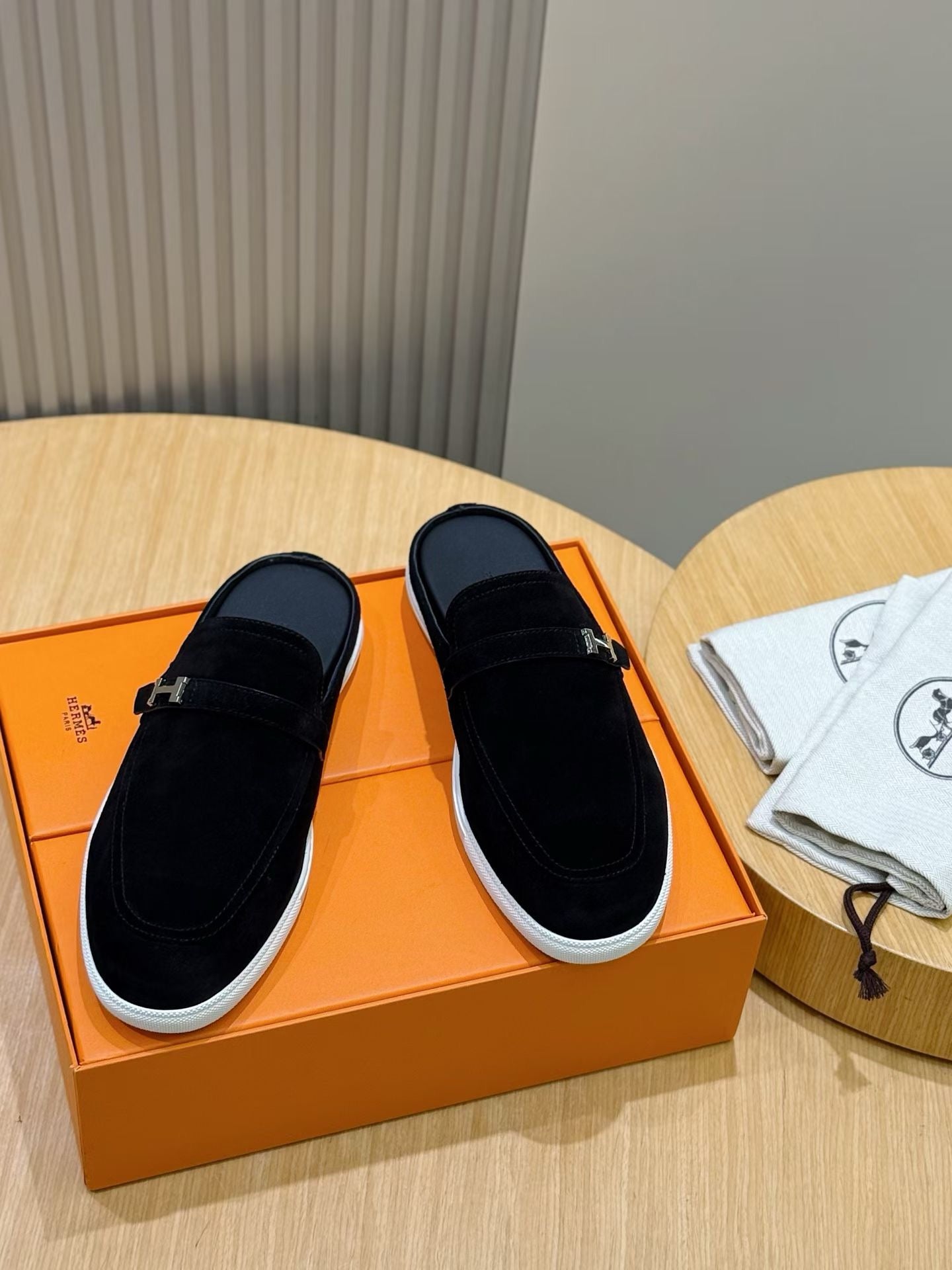 Black, Brown and Dark grey Shoes - FashionHype.xyz