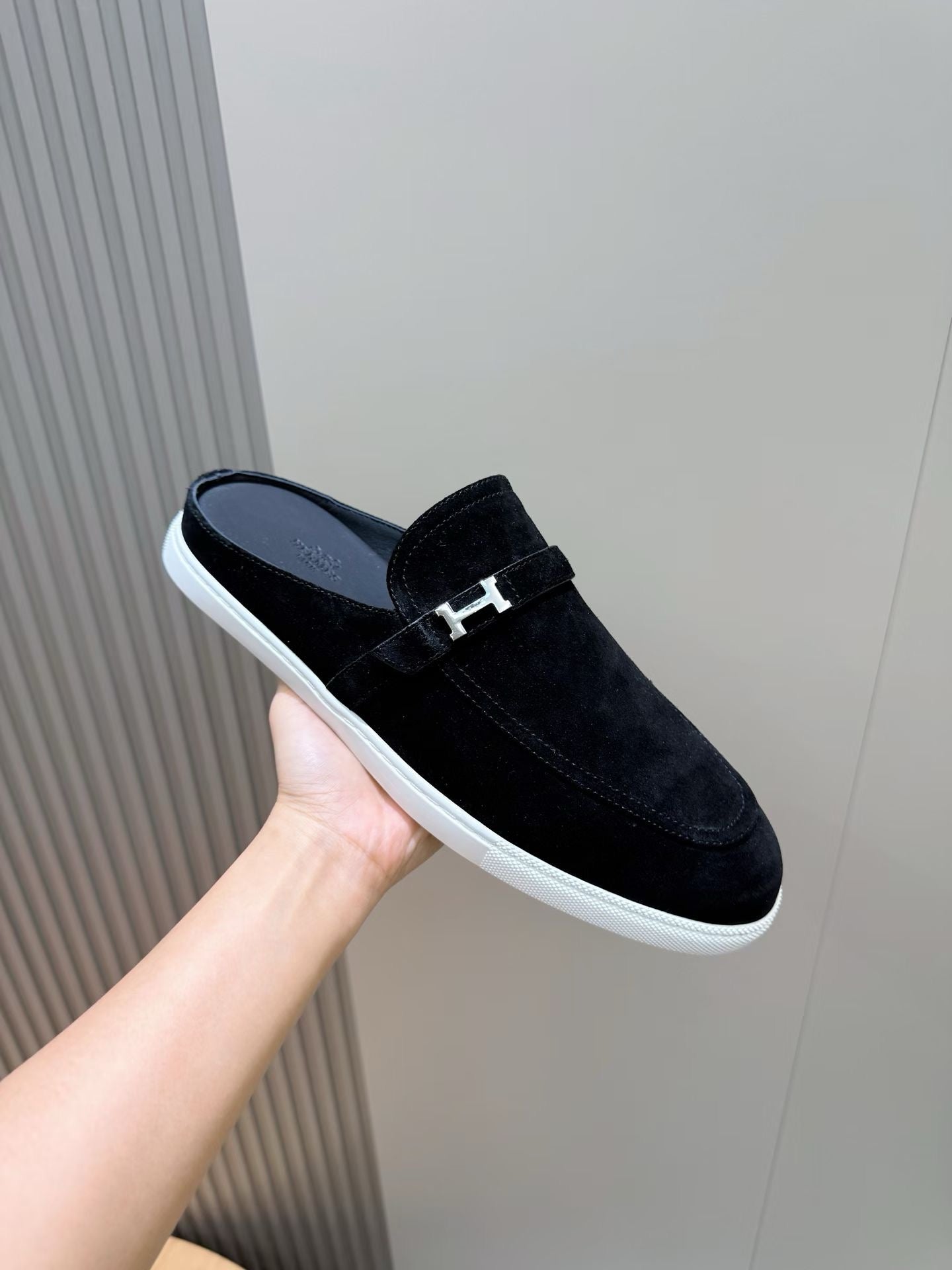 Black, Brown and Dark grey Shoes - FashionHype.xyz