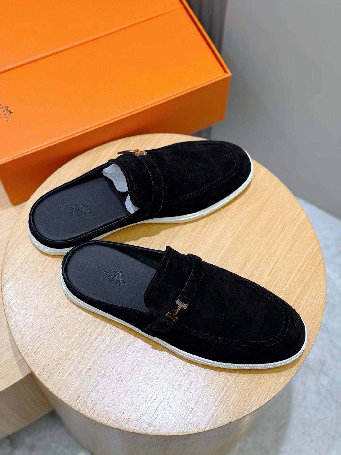 Black, Brown and Dark grey Shoes - FashionHype.xyz