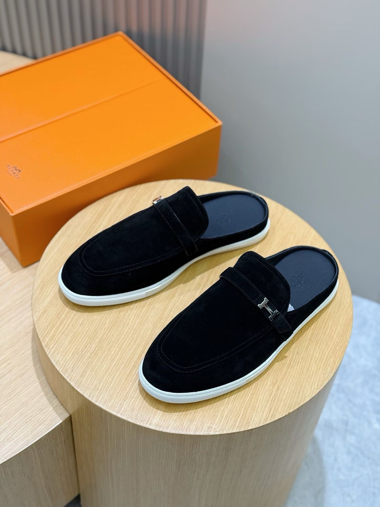 Black, Brown and Dark grey Shoes - FashionHype.xyz