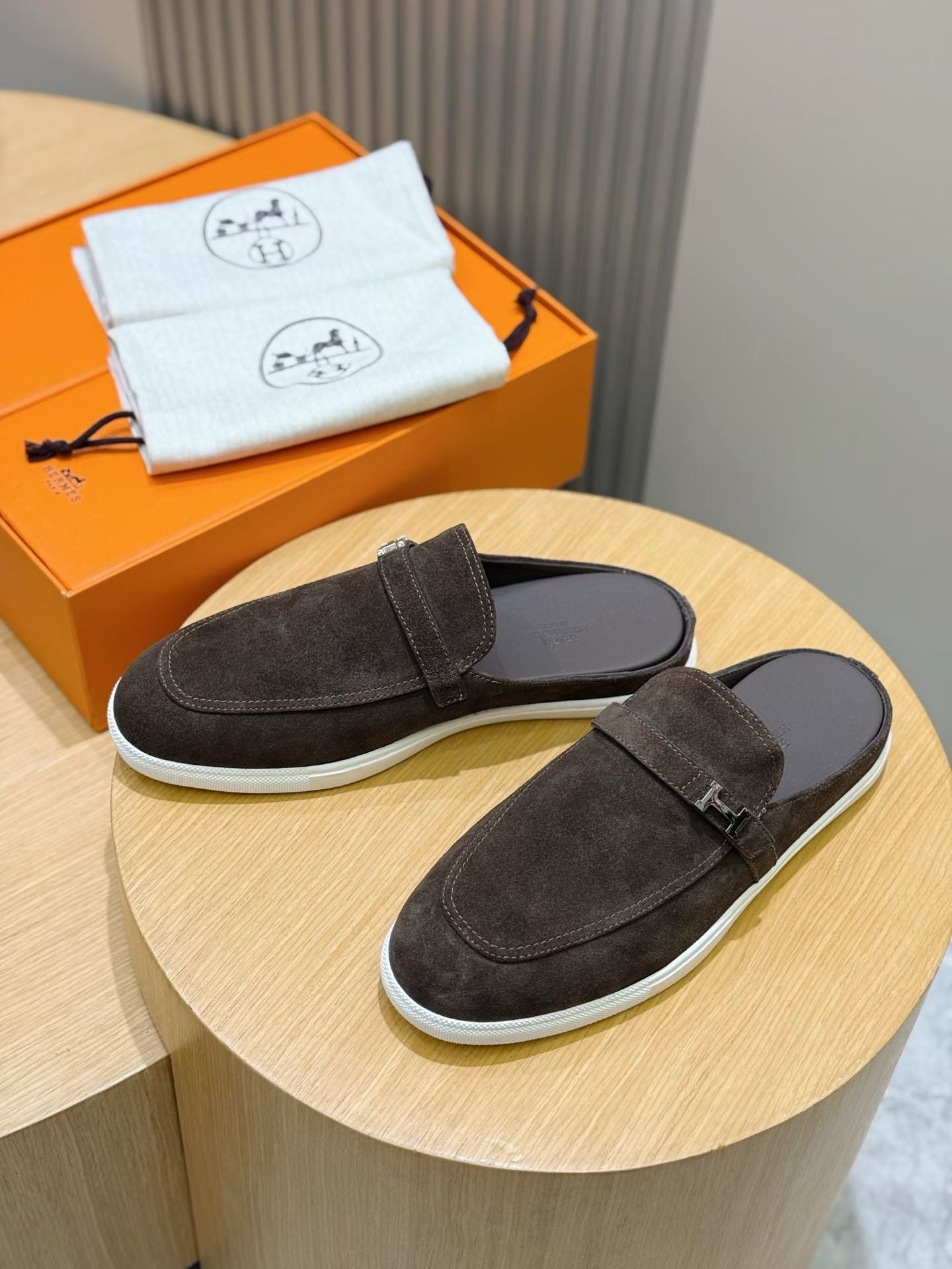 Black, Brown and Dark grey Shoes - FashionHype.xyz