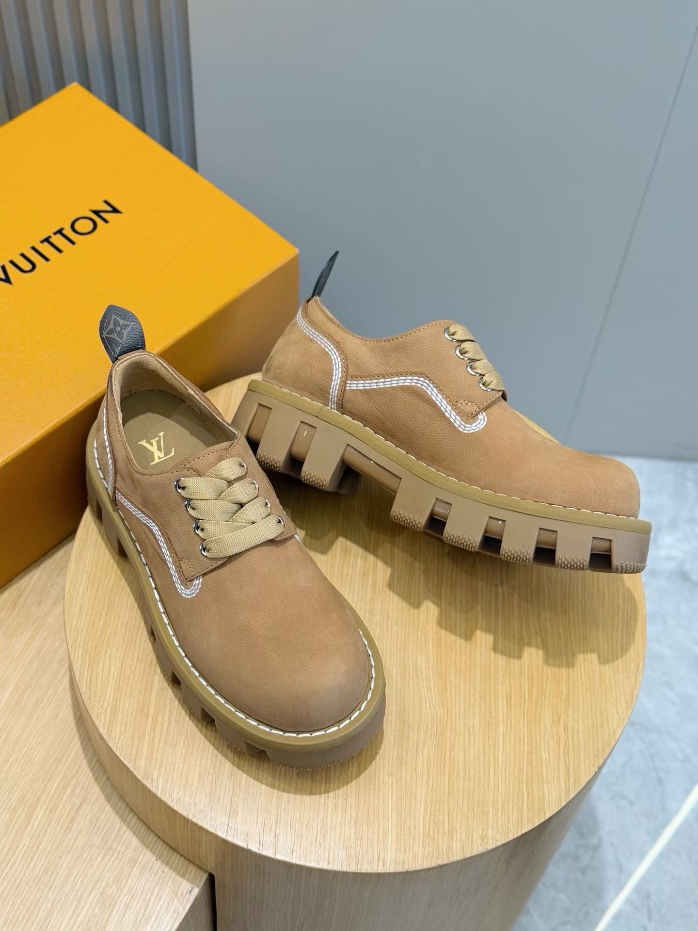 Brown, Dark brown and Black Shoes