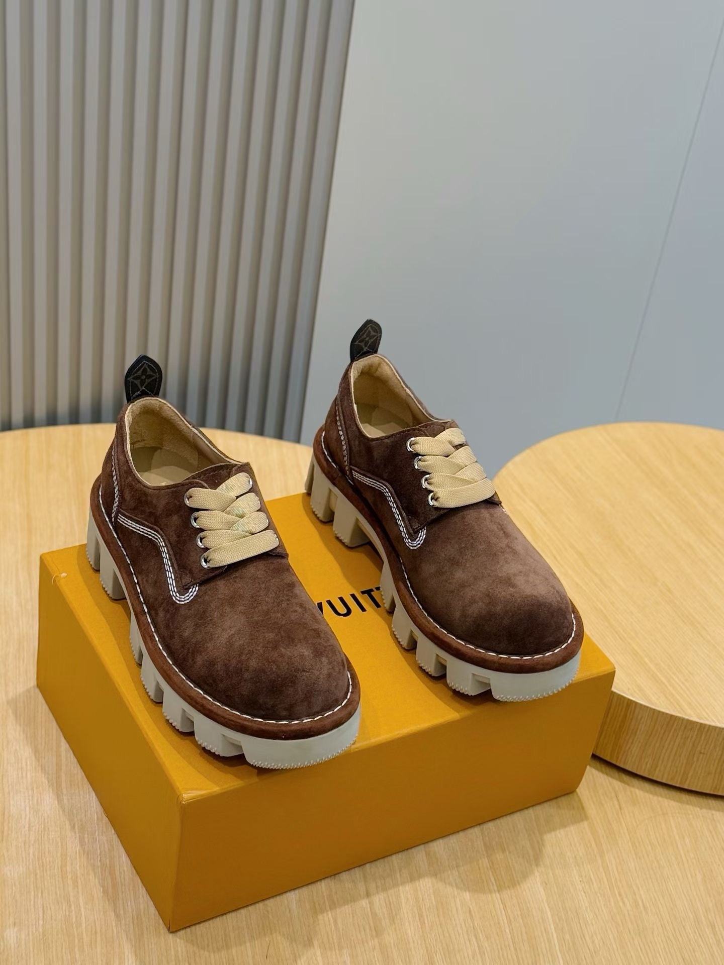 Brown, Dark brown and Black Shoes