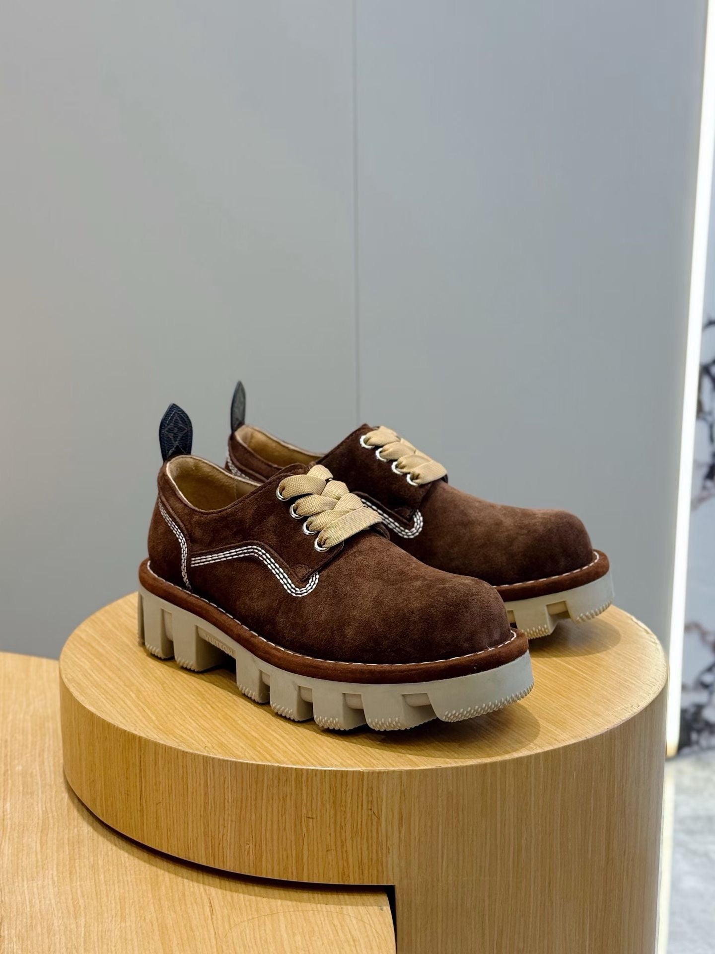 Brown, Dark brown and Black Shoes