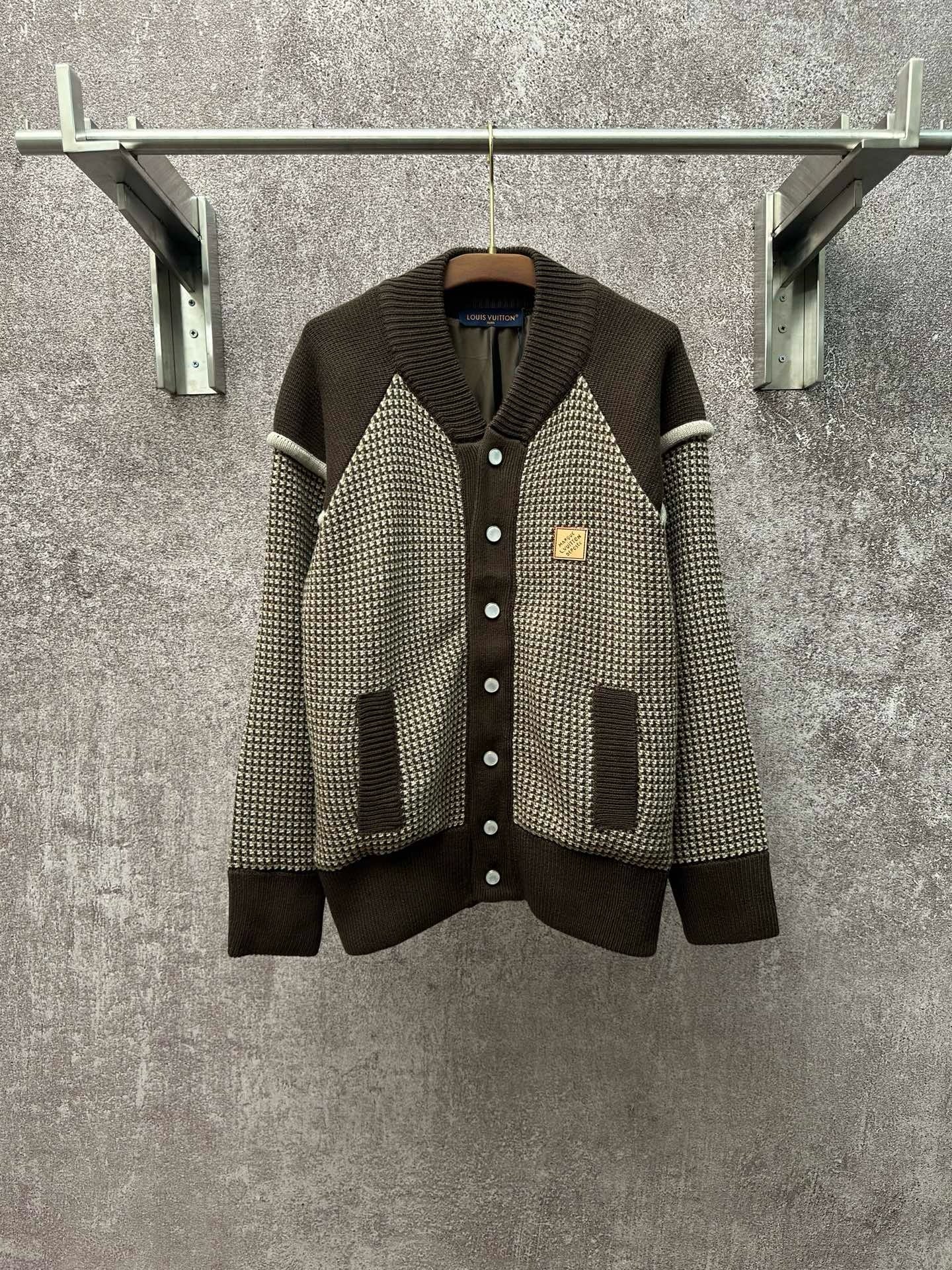 Grey brown Jacket - FashionHype.xyz