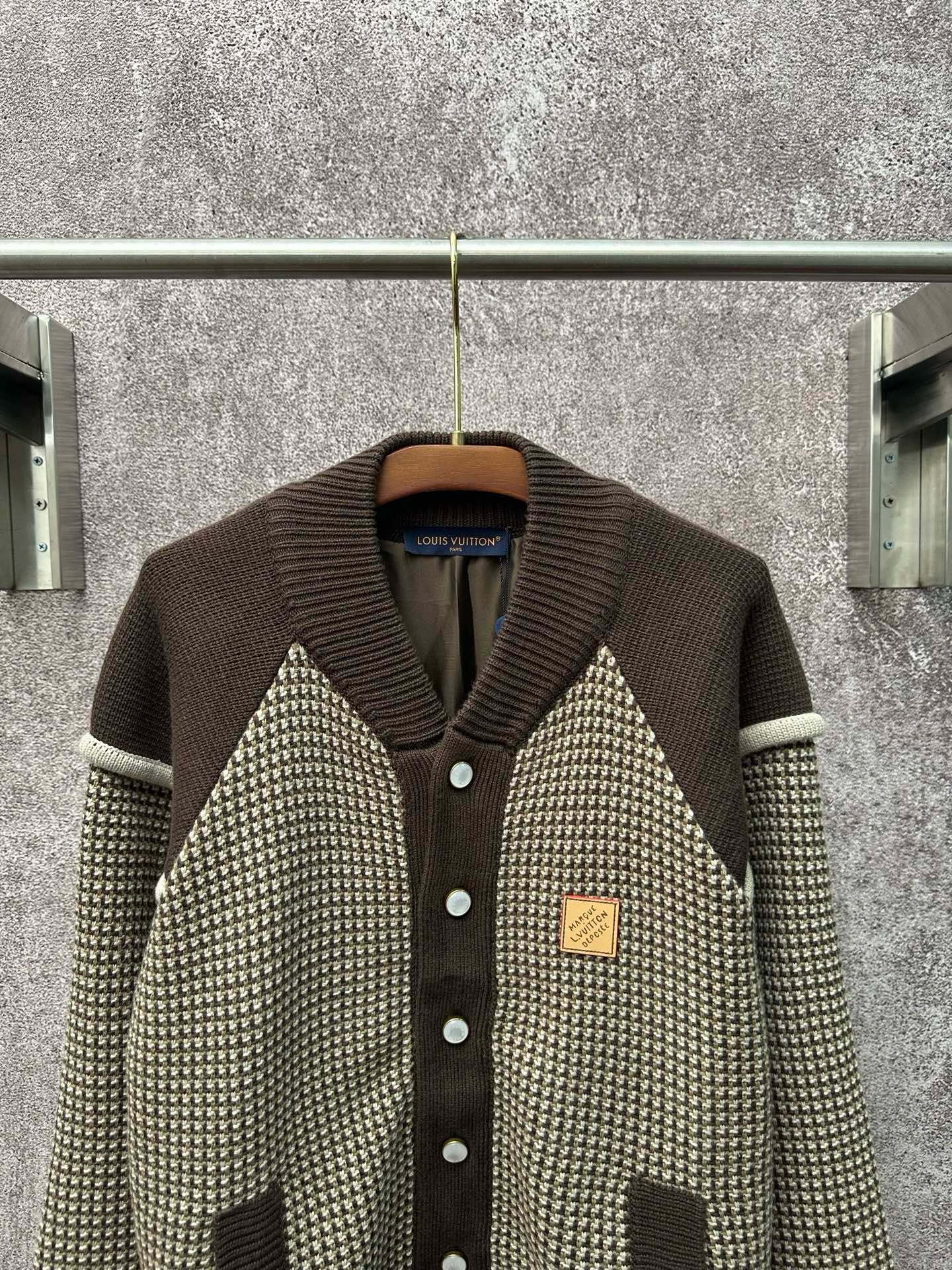 Grey brown Jacket - FashionHype.xyz