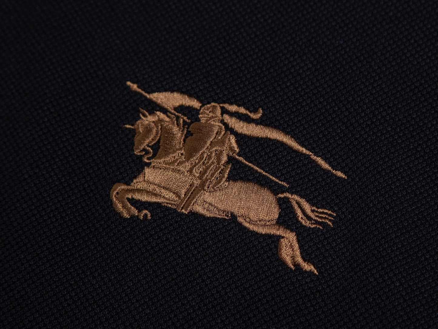 Black and White Polo