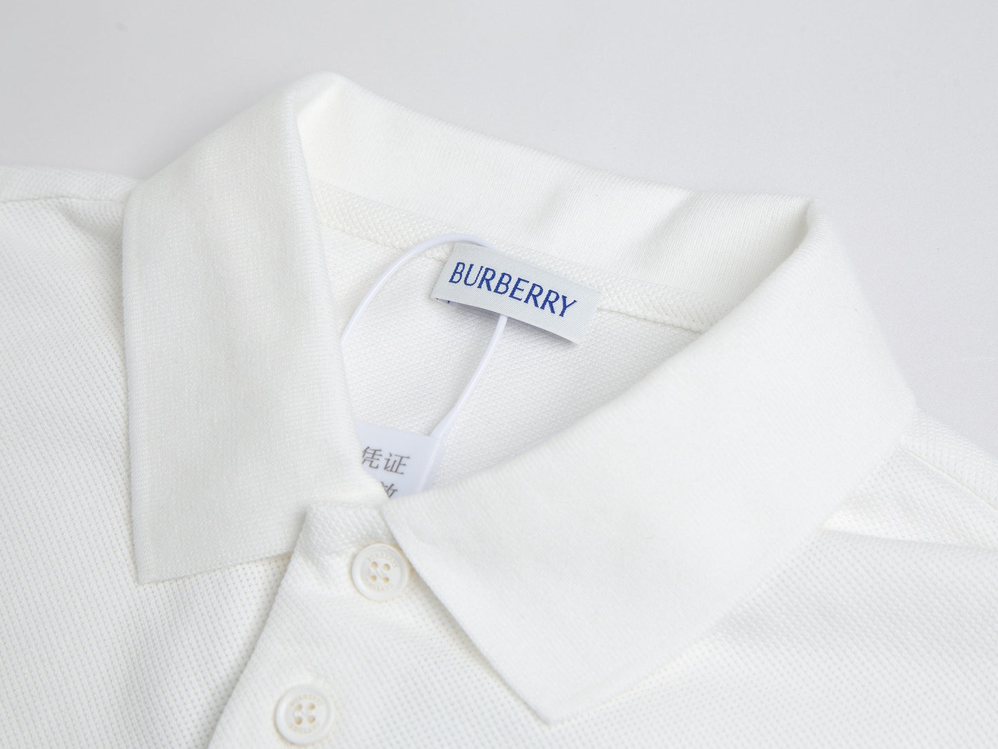 Black and White Polo