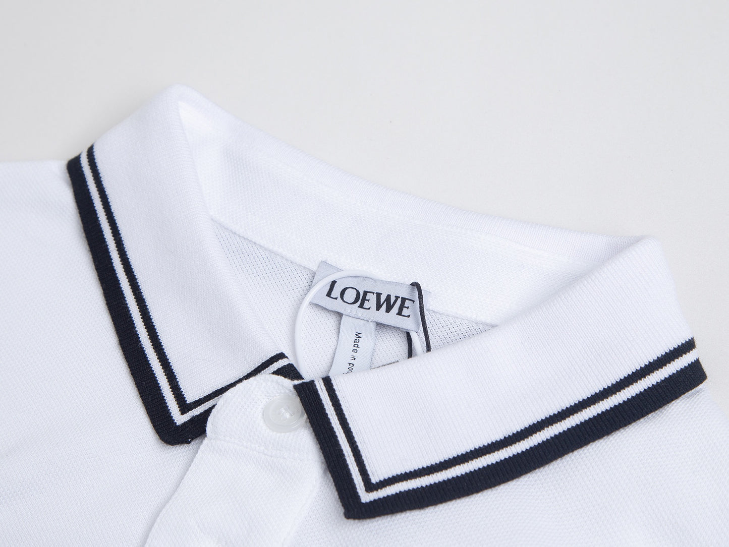 Black and White Polo